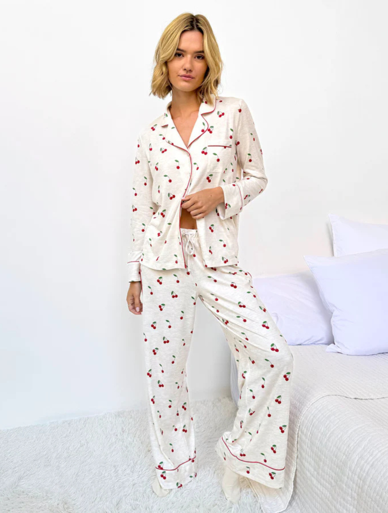 Cherry Toss Flora Pillowsoft Sleep Set
