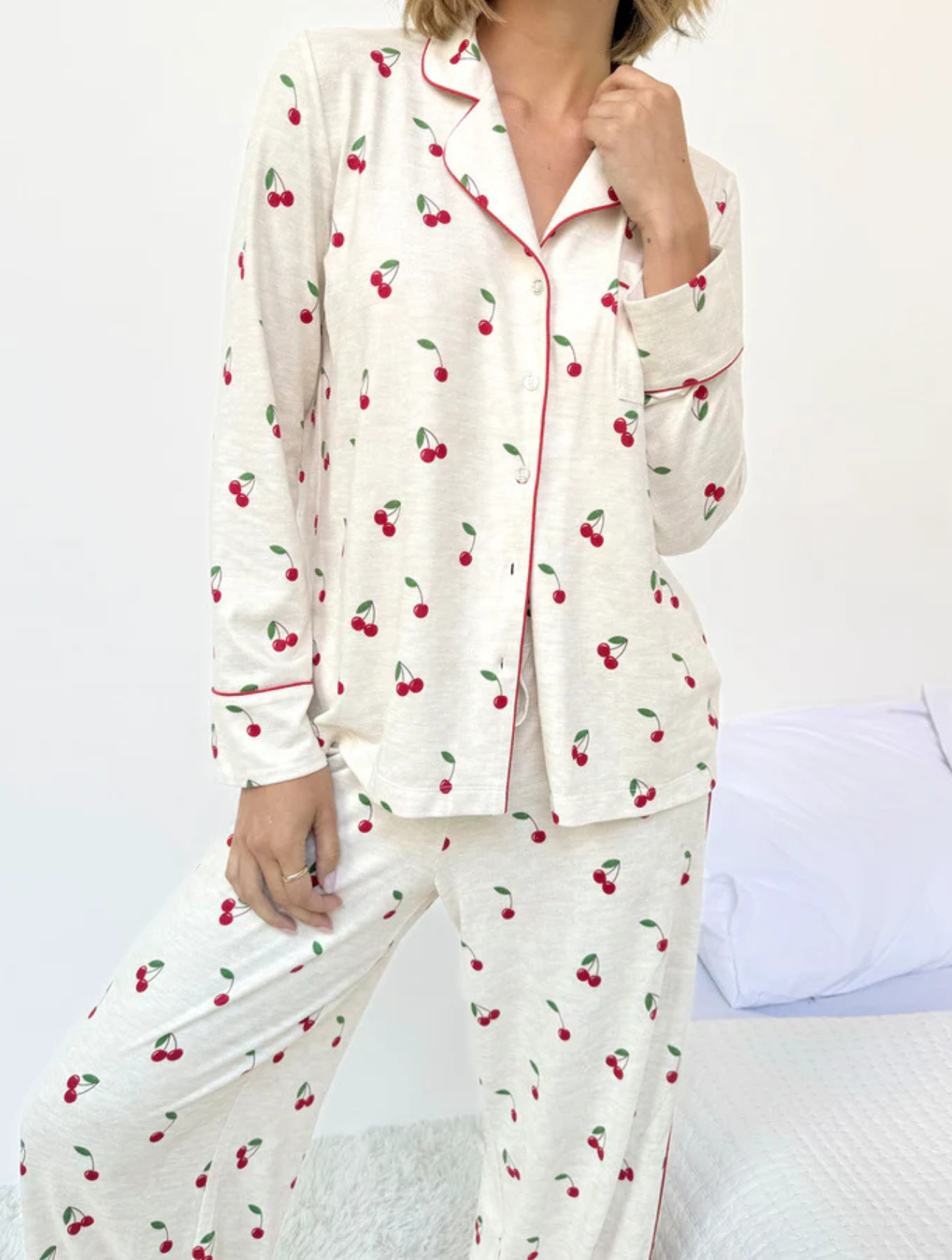 Cherry Toss Flora Pillowsoft Sleep Set