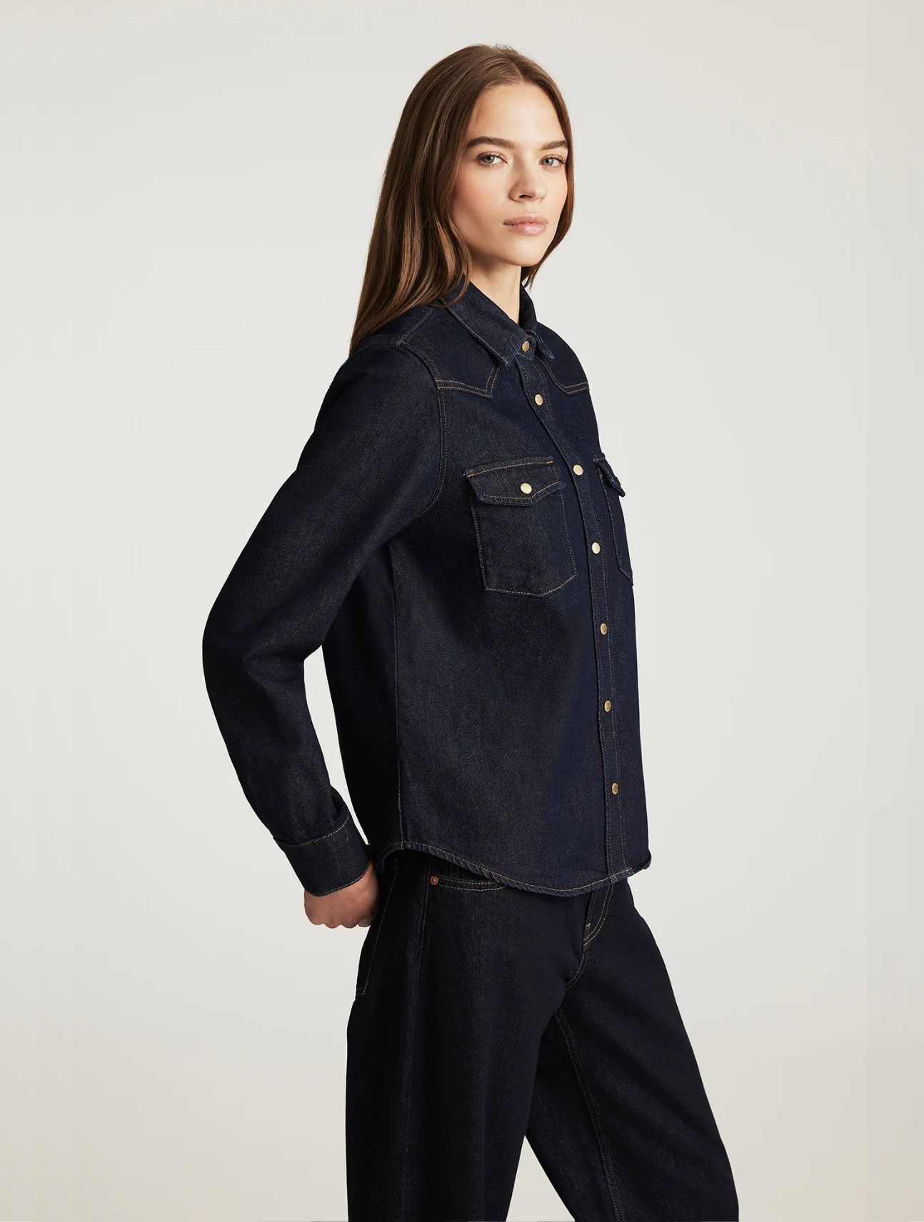 Angela Denim Shirt