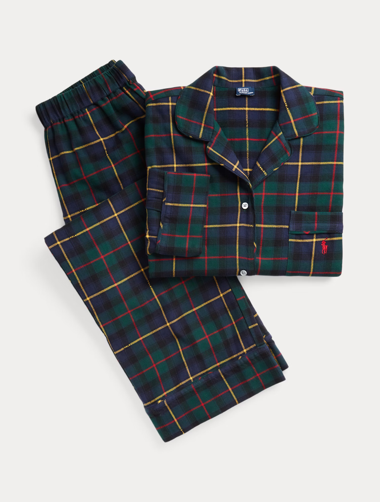 Madison Plaid Flannel Pajama Set