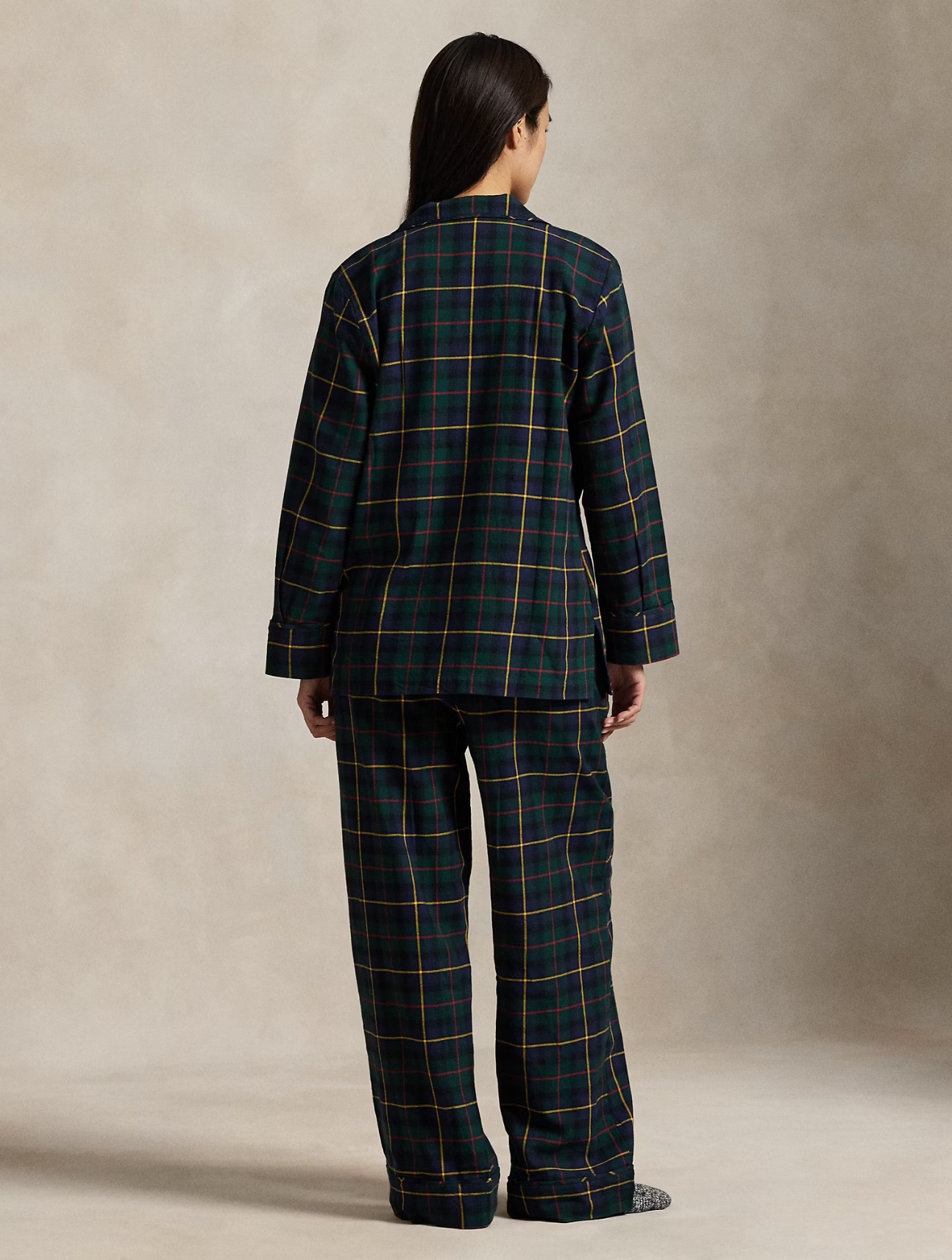 Madison Plaid Flannel Pajama Set