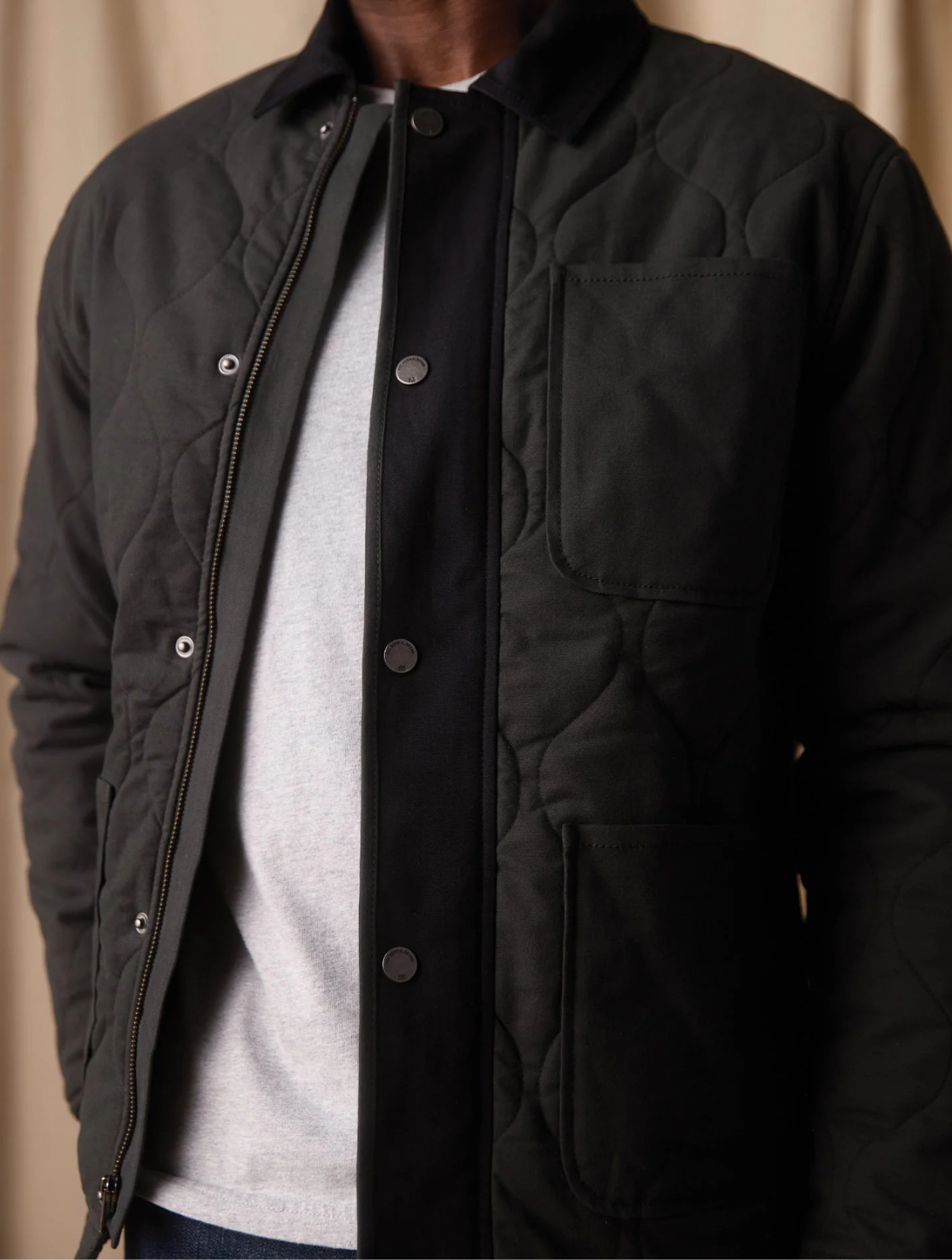 James Canvas Liner Jacket