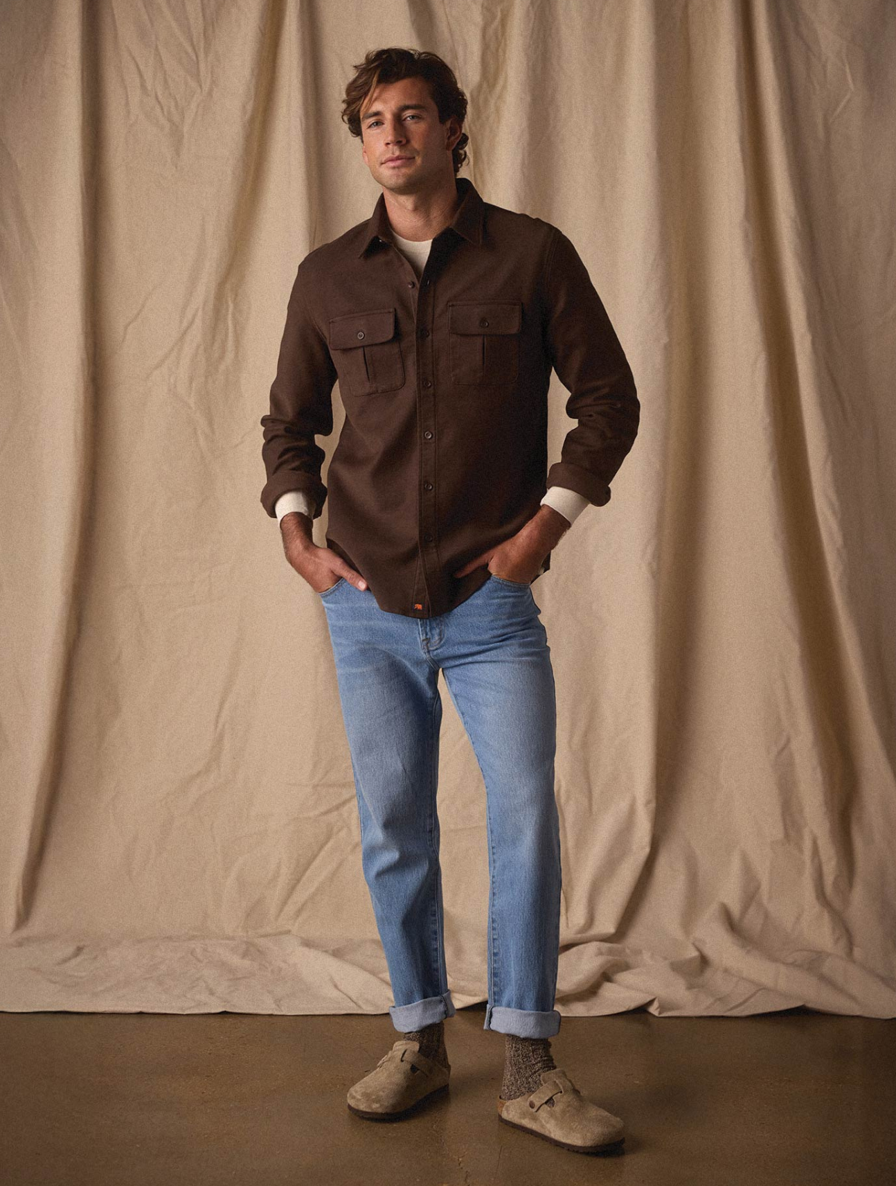 Comfort Terry Shirt Jacket