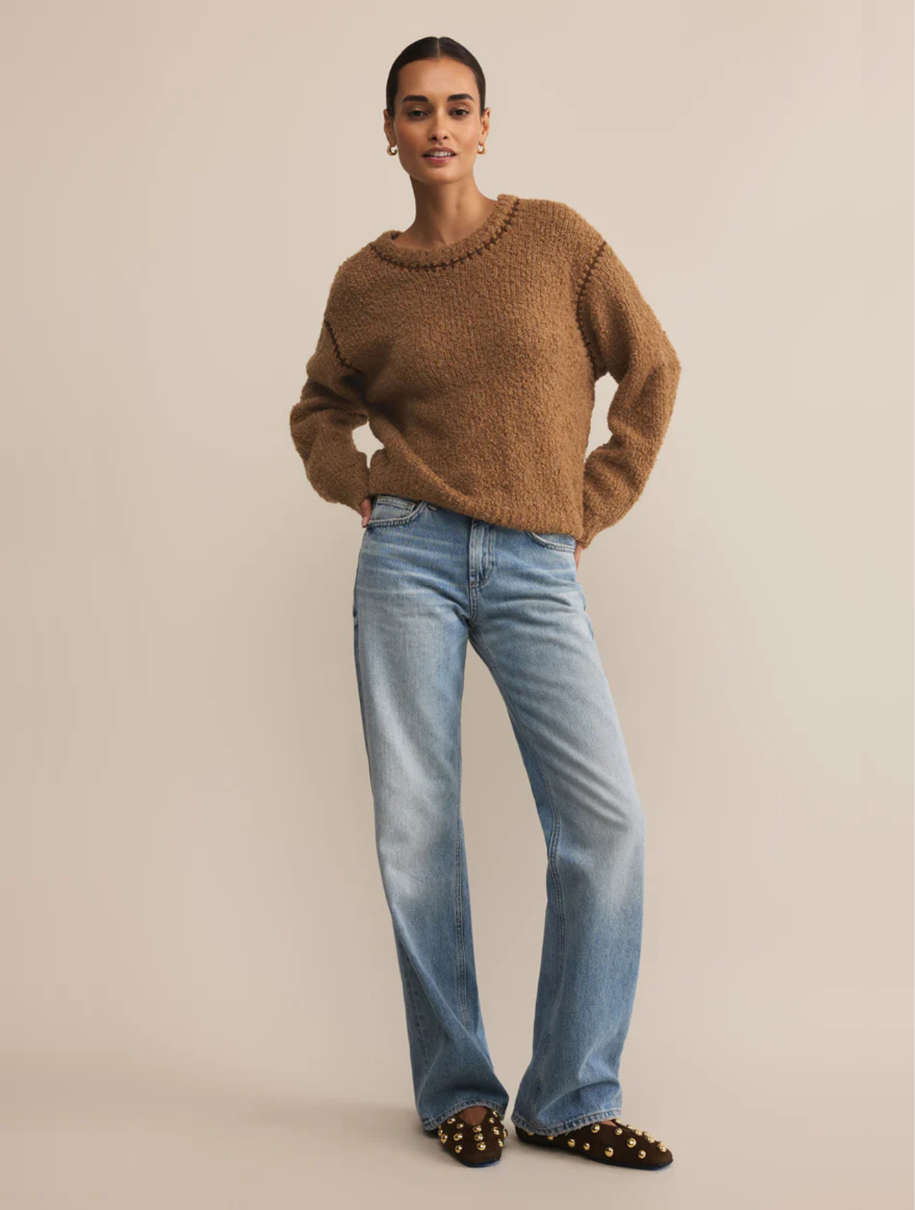 Romnie Whipstitch Sweater