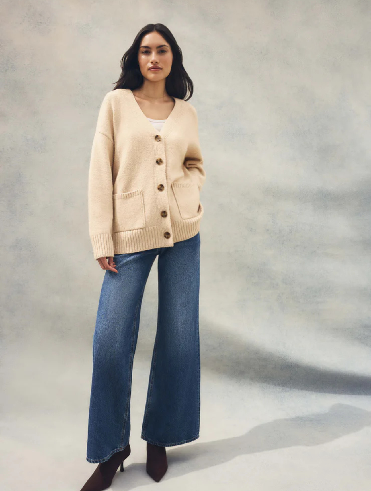 Theo V-Neck Cardigan