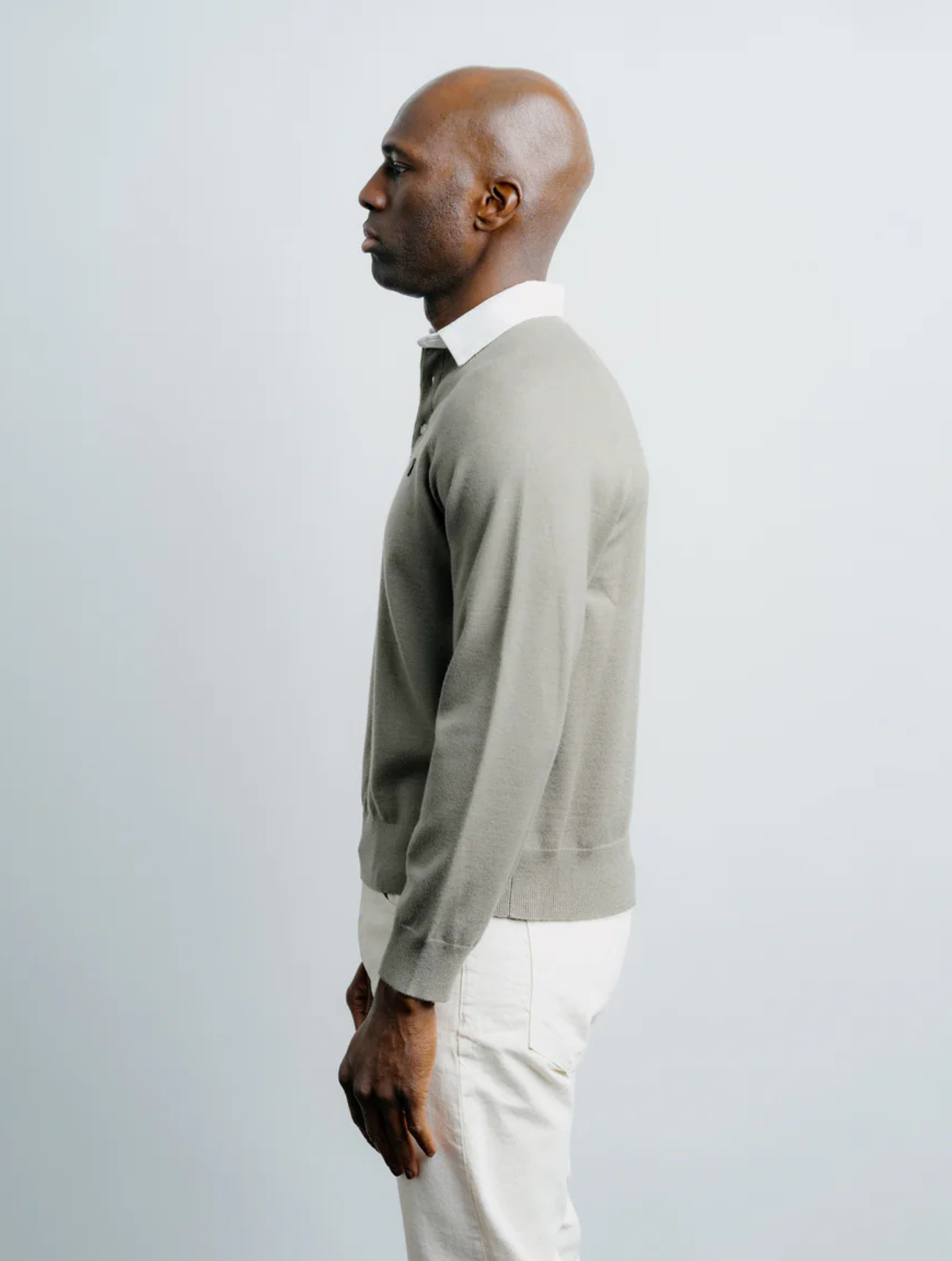 Long Sleeve Knit Rugby Shirt