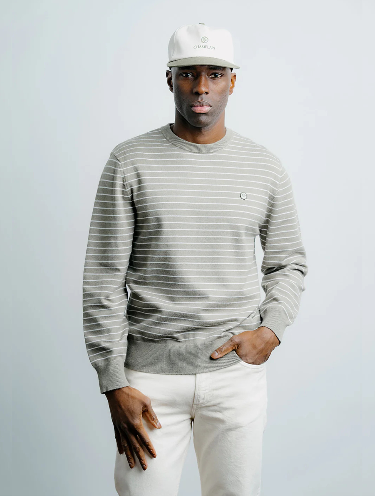 Striped Knit Sweater