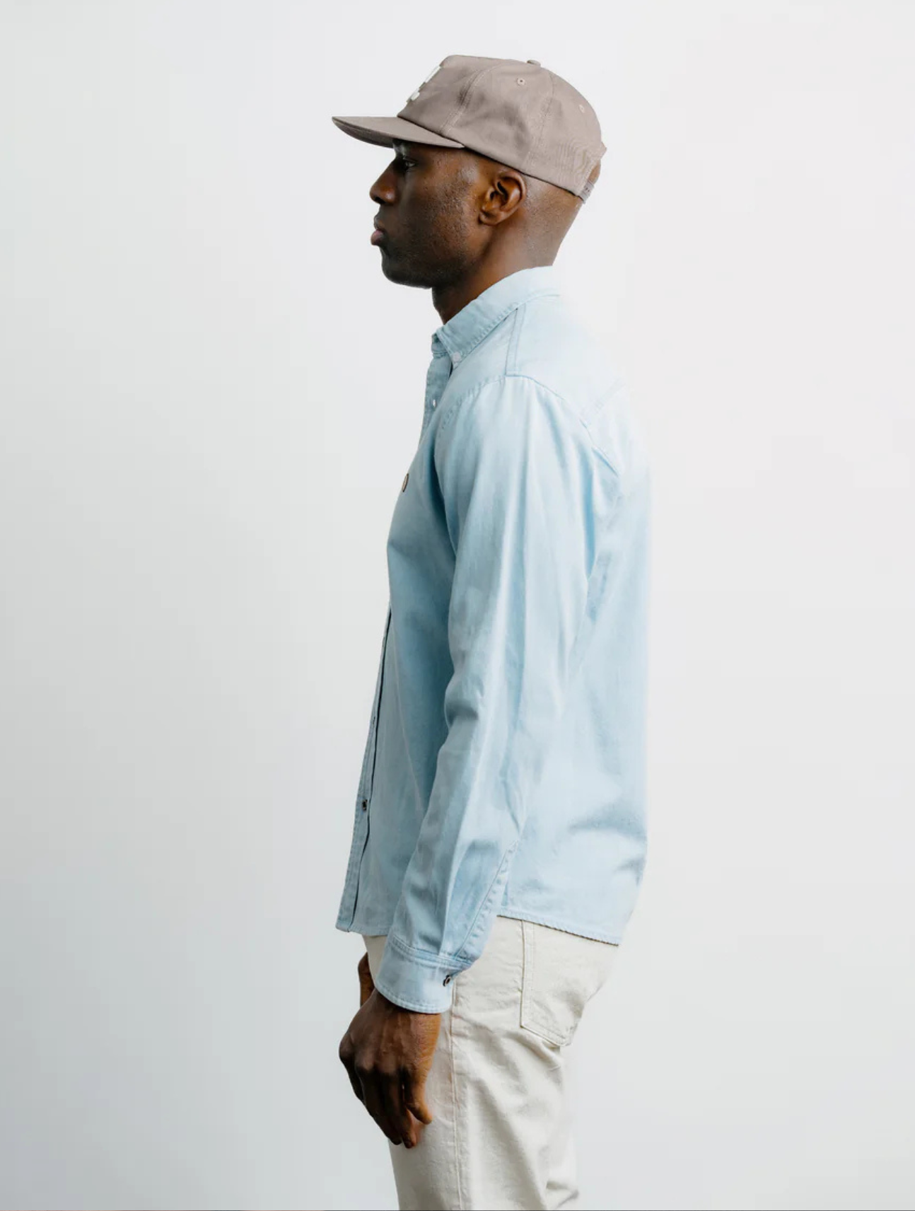 Light Wash Denim Shirt