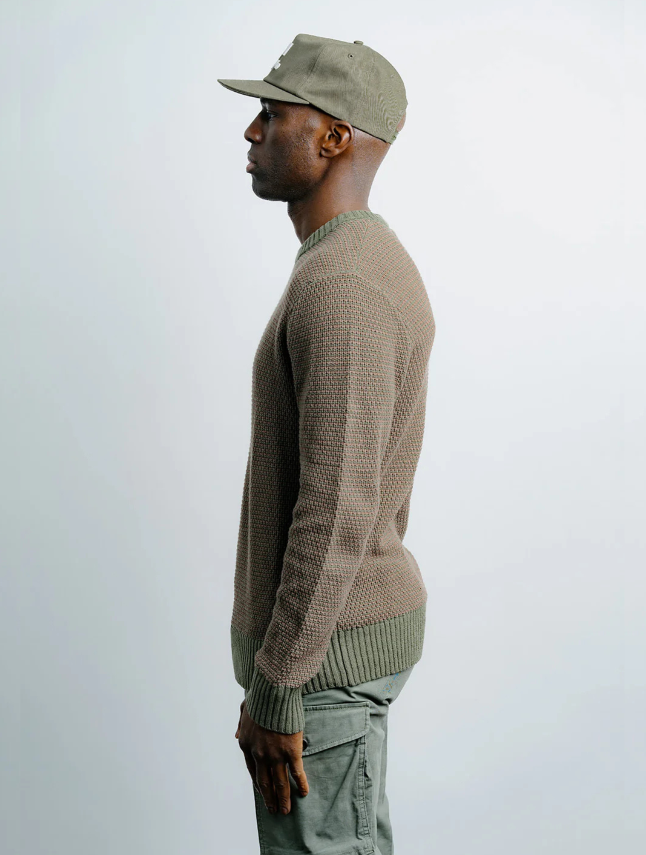 2 Tone Knit Sweater