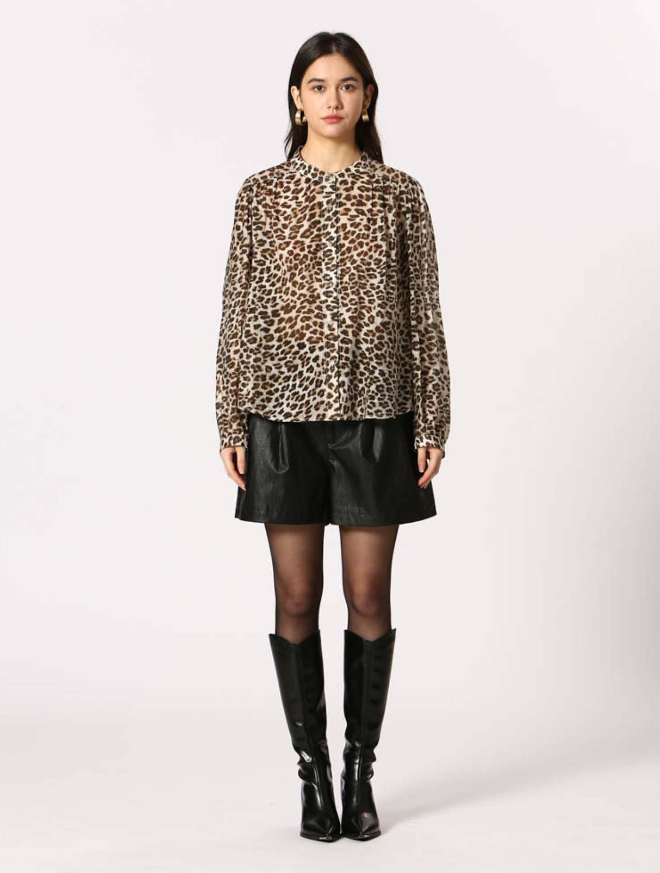 Leopard Blouse