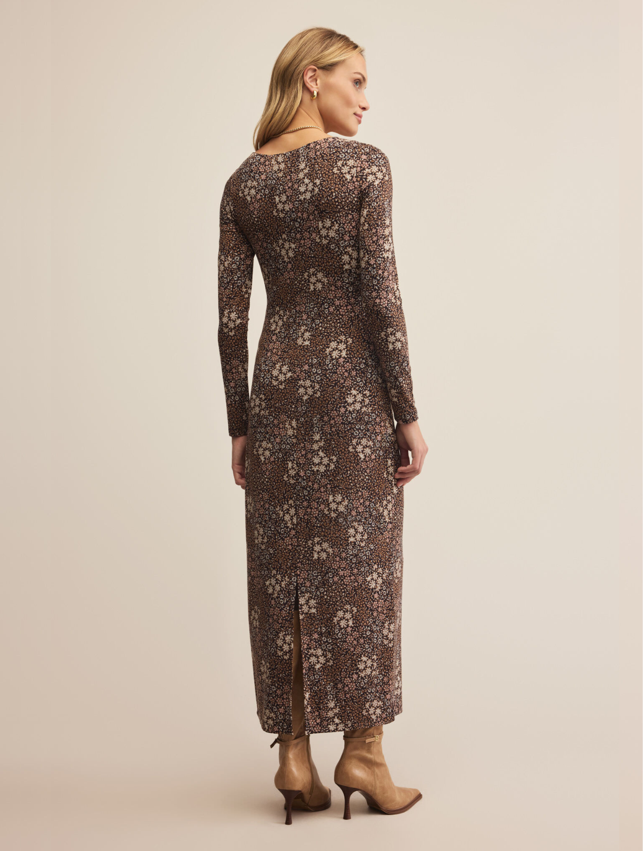 Sable Floral Midi Dress