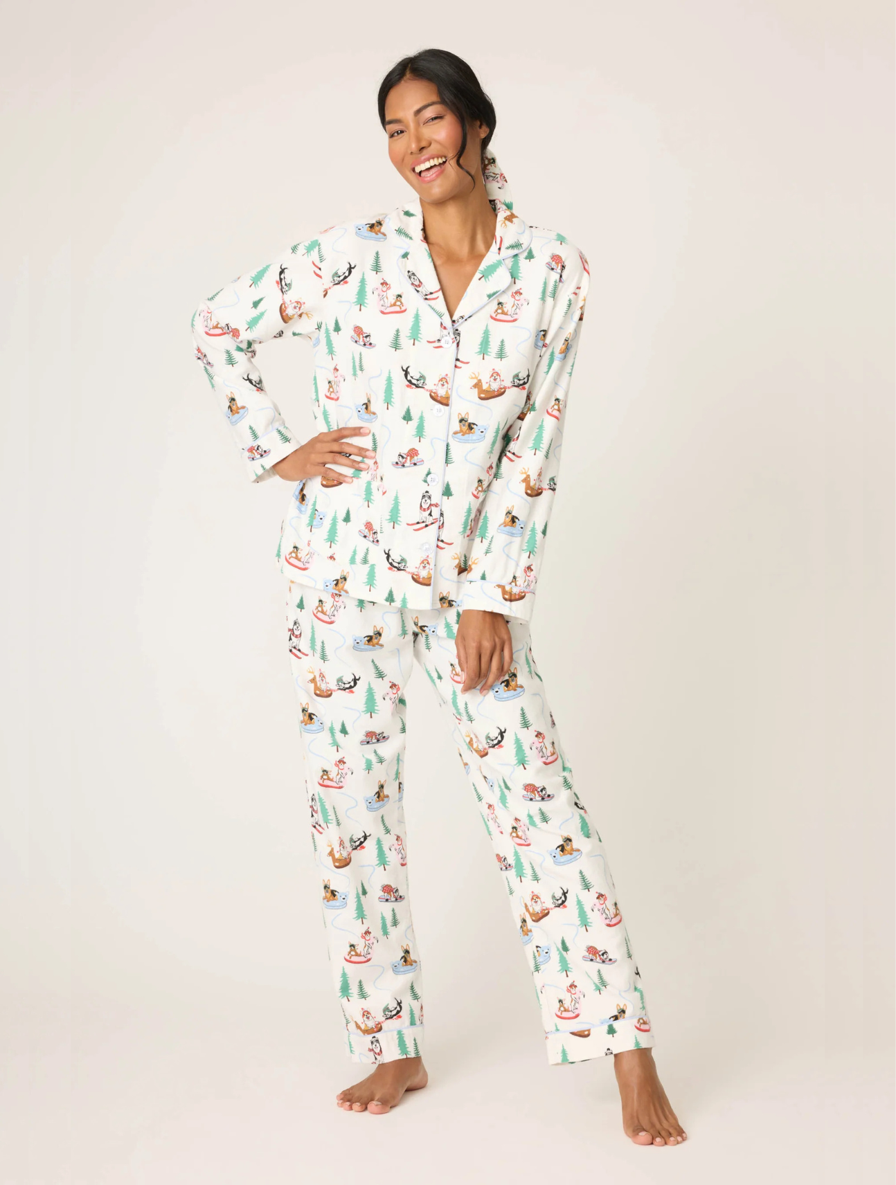 Sleigh All Day Flannel PJ Set