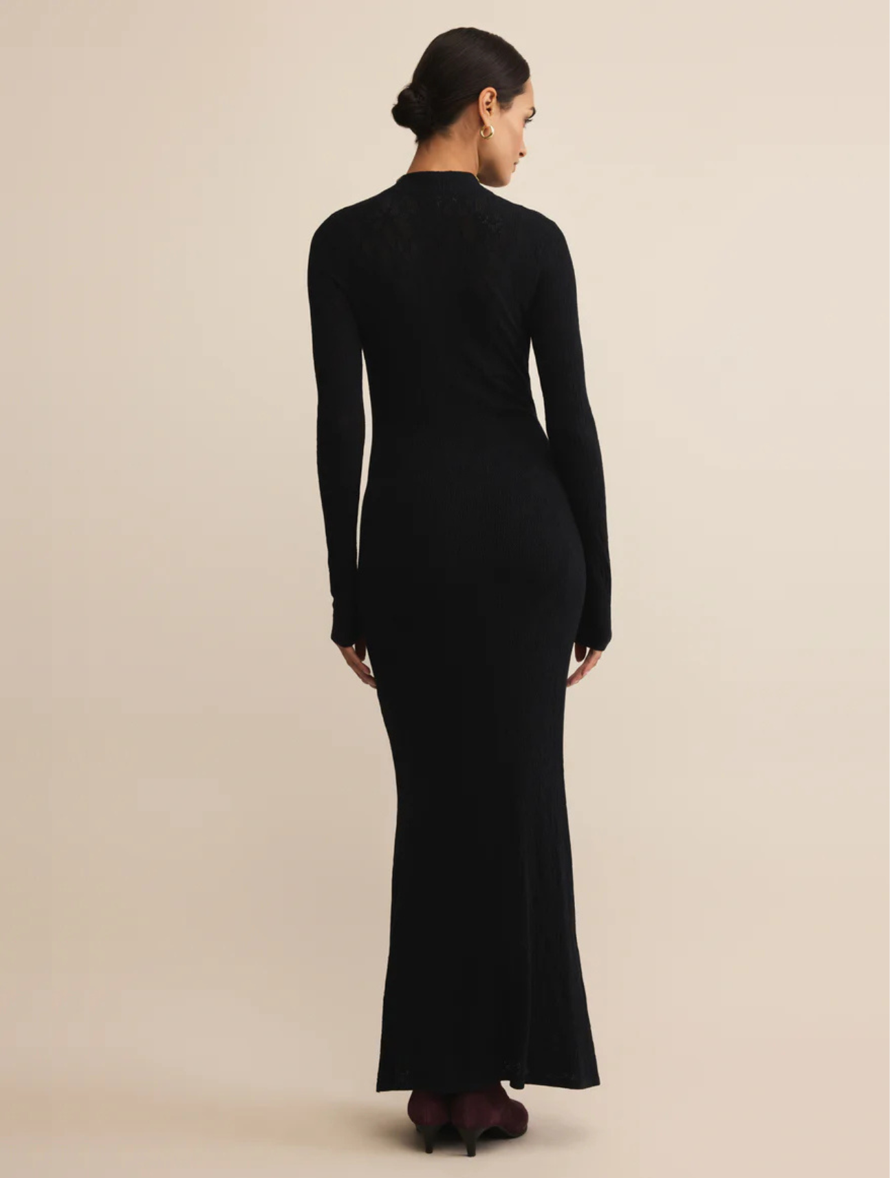 Aden Mesh Sweater Dress