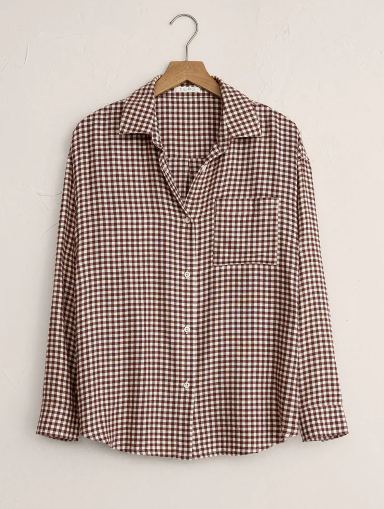 River Plaid Button Up