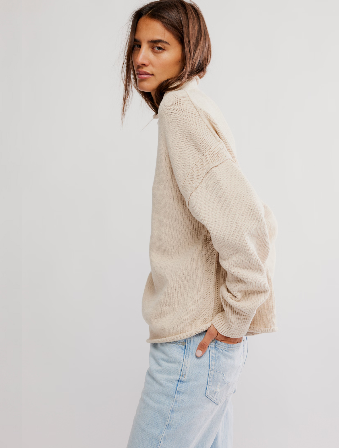 Torres Roll Neck Knit Sweater