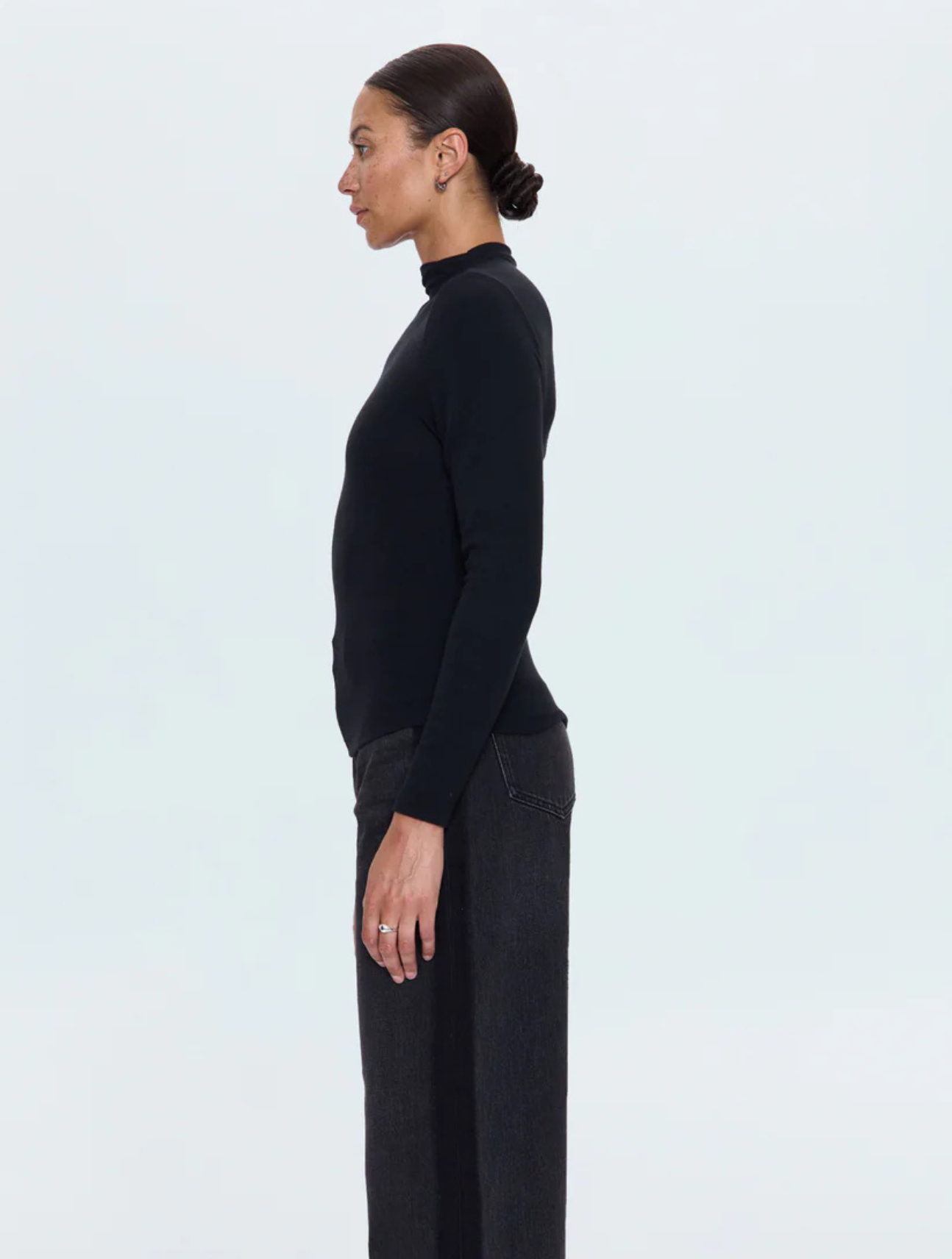 Dara Funnel Neck Top