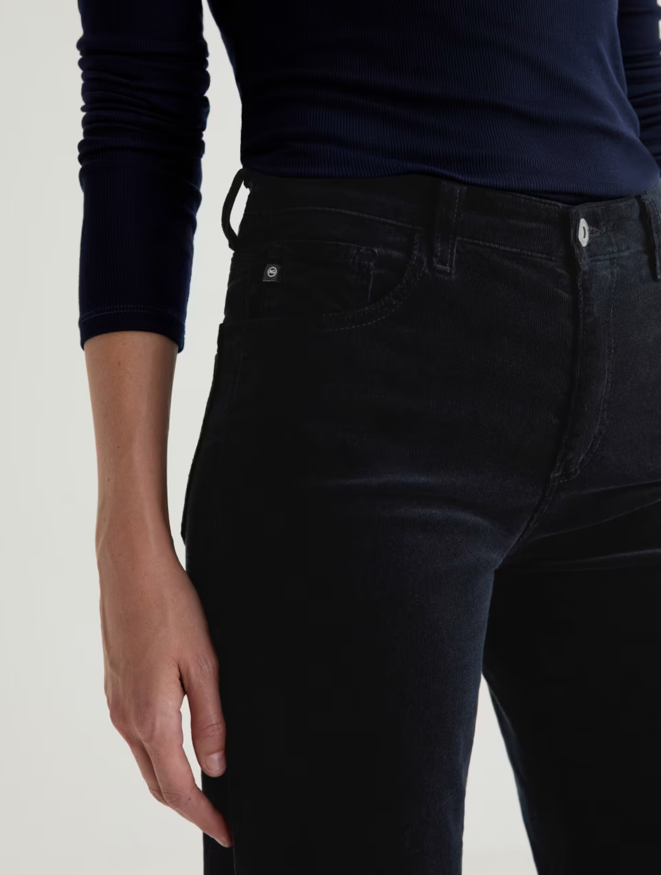 Saige Wide Leg Crop Corduroy