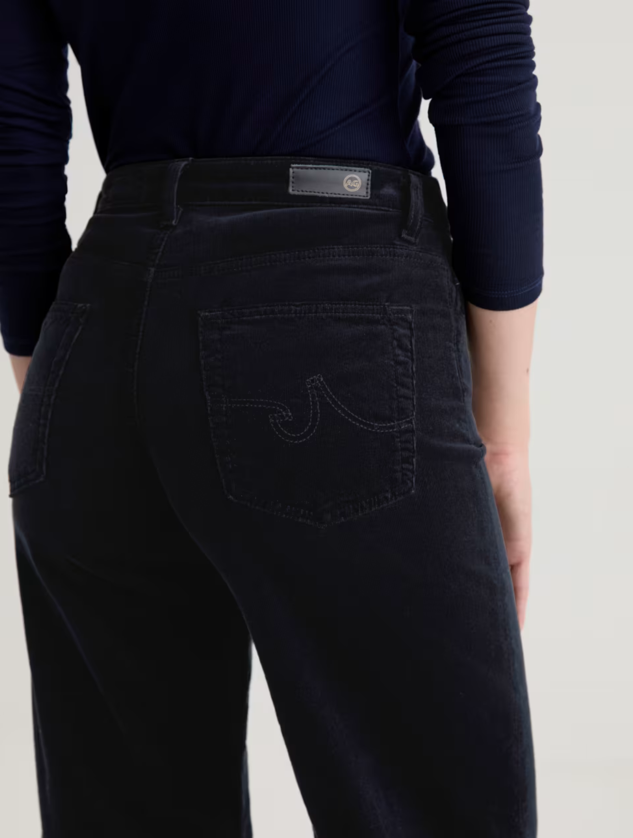 Saige Wide Leg Crop Corduroy