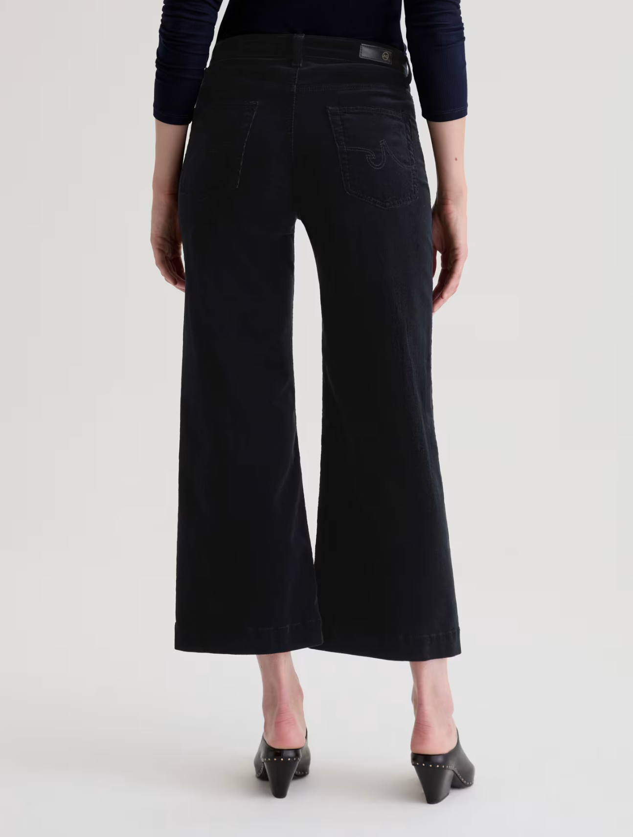 Saige Wide Leg Crop Corduroy