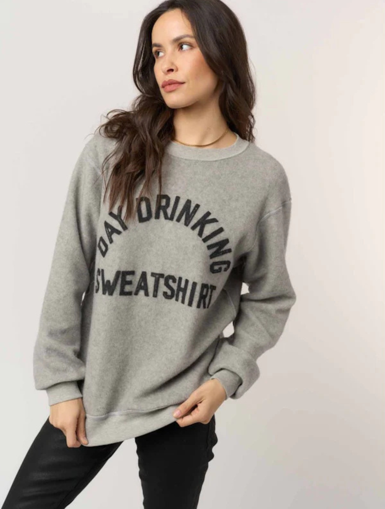 Game Day/Day Drinking Reversible Sweatshirt