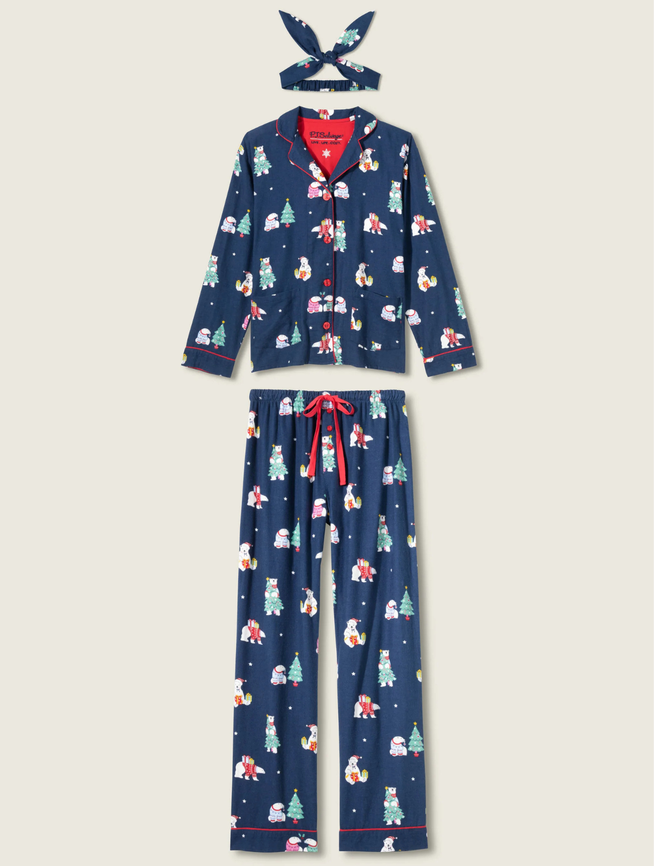 Bearly Awake Flannel PJ Set