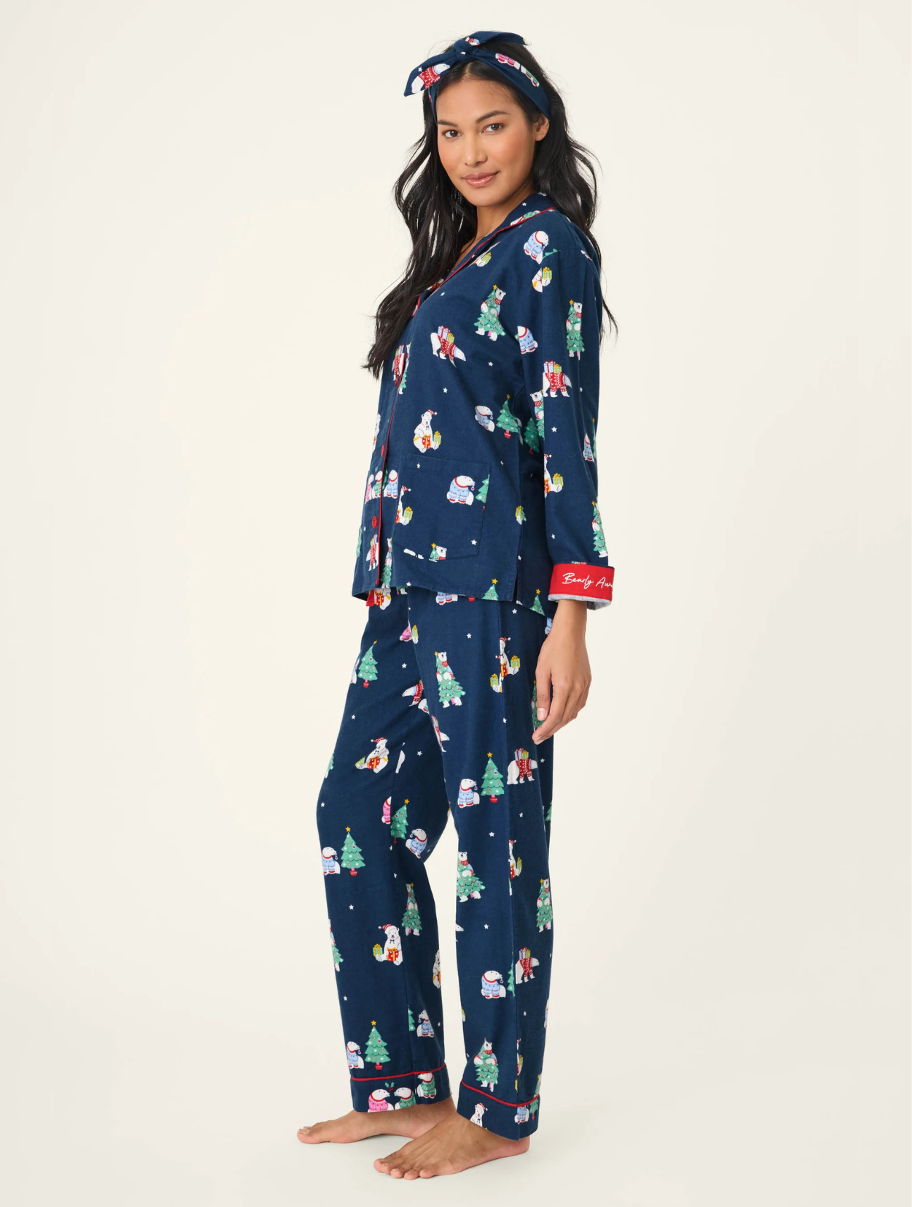 Bearly Awake Flannel PJ Set