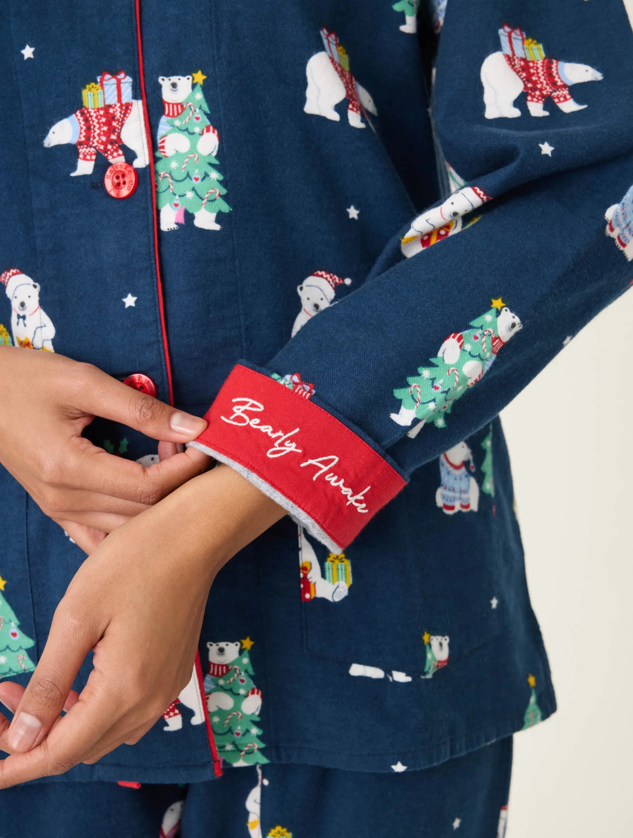 Bearly Awake Flannel PJ Set