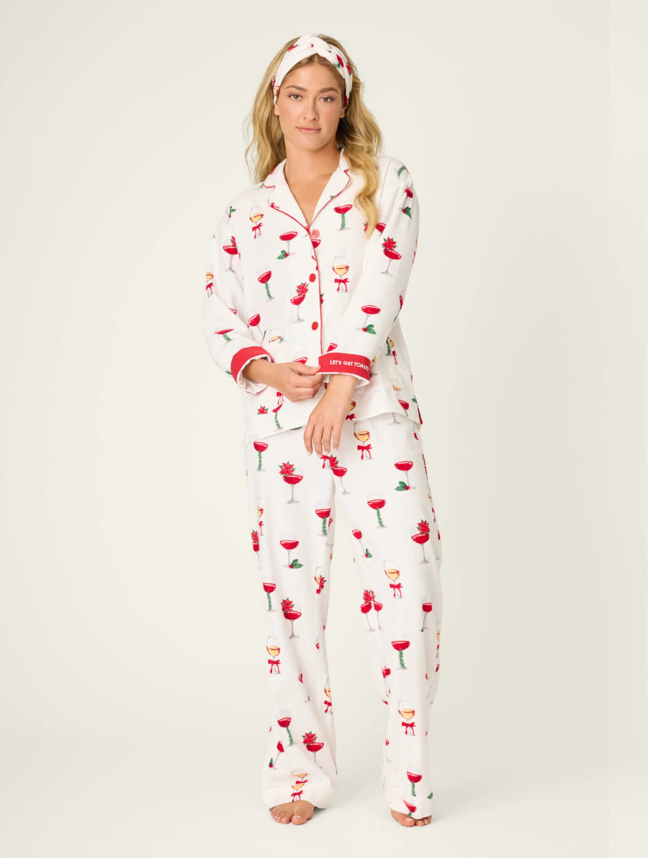 Let's Get Toasty Flannel PJ Set