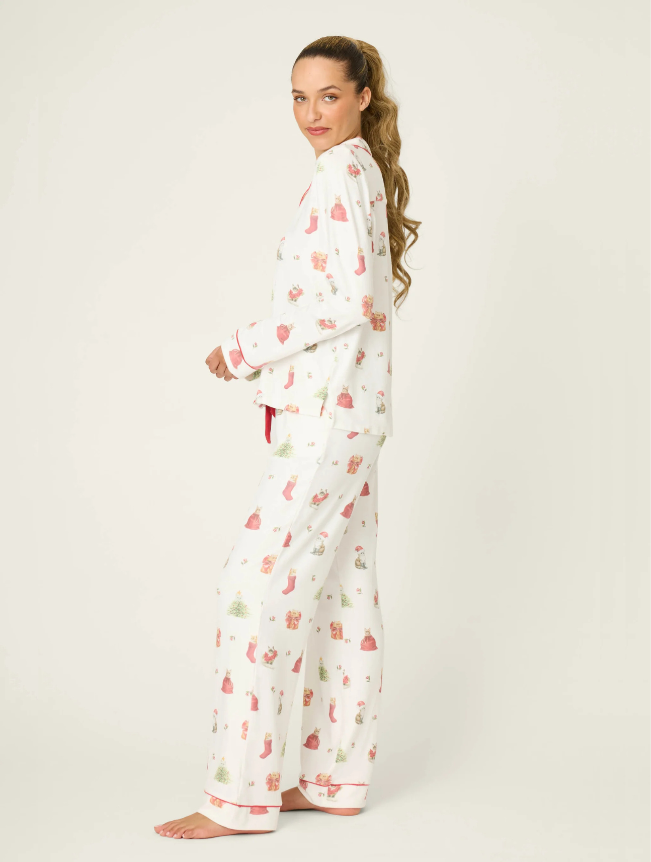 Feline Festive PJ Set