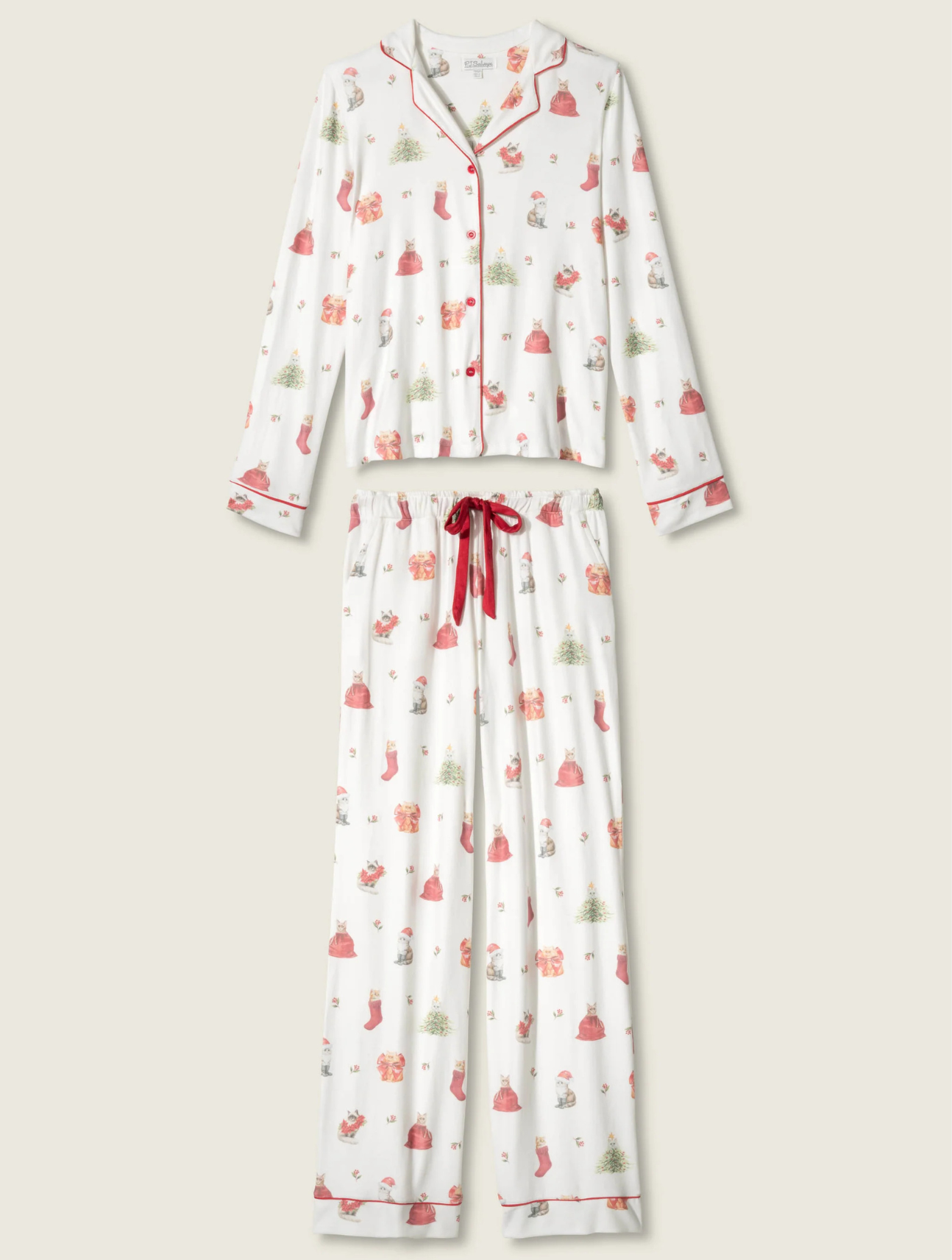 Feline Festive PJ Set