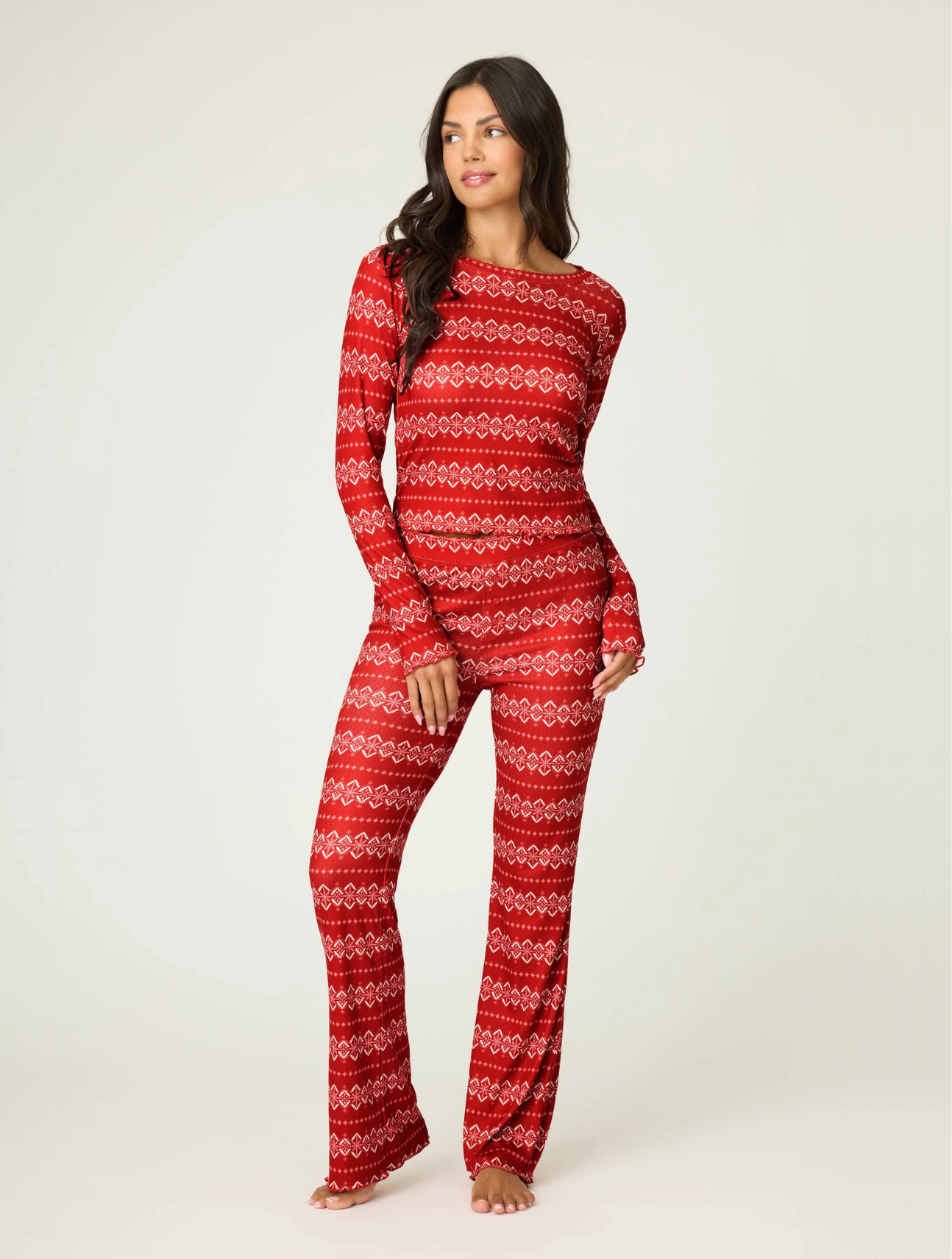 Crazy For The Holidays PJ Set