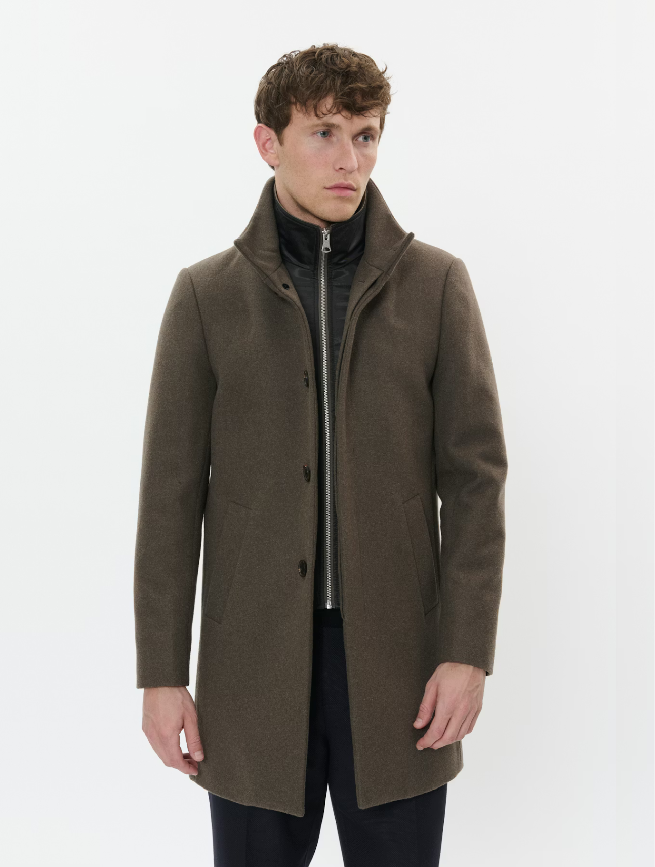 Harvey Wool Coat