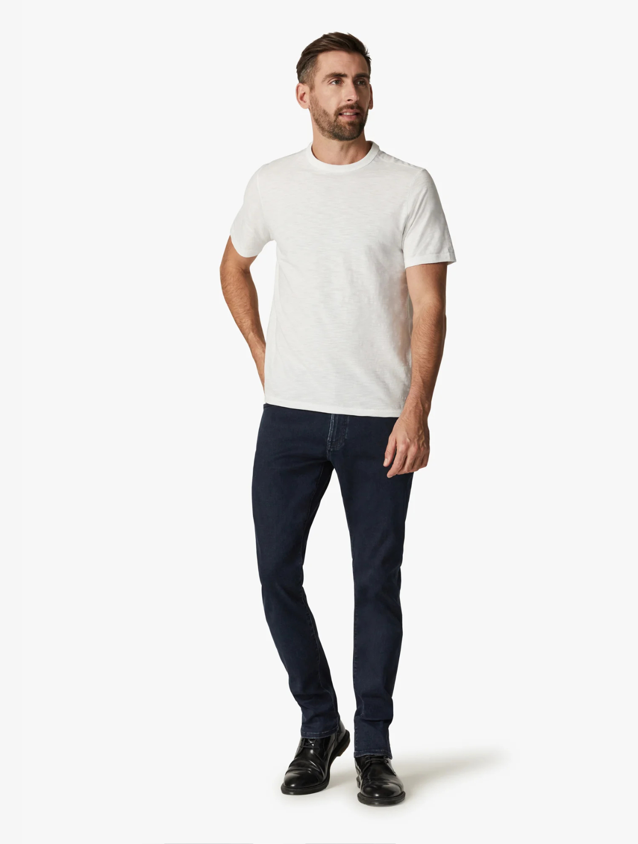 Slub Crew Neck T-Shirt