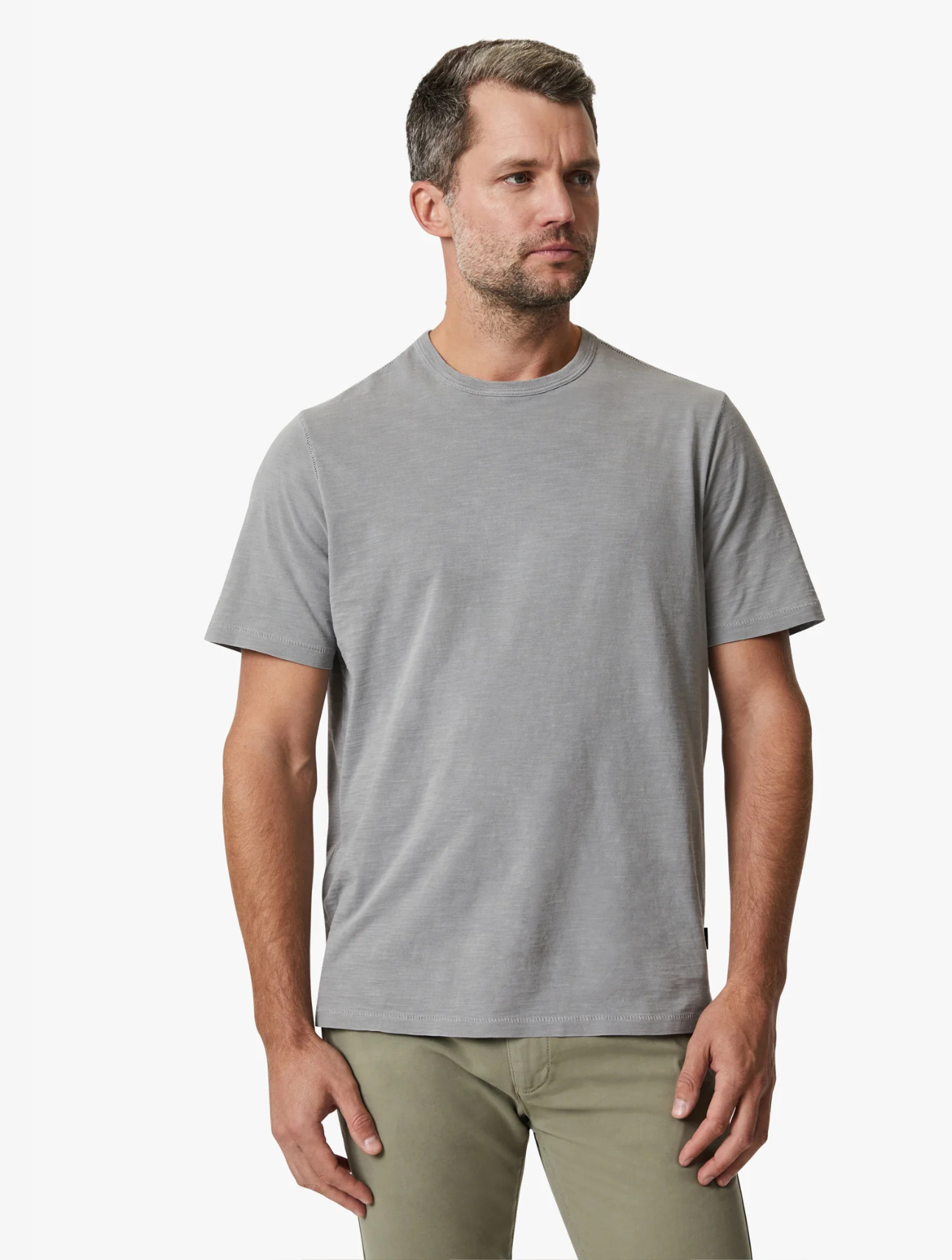 Slub Crew Neck T-Shirt