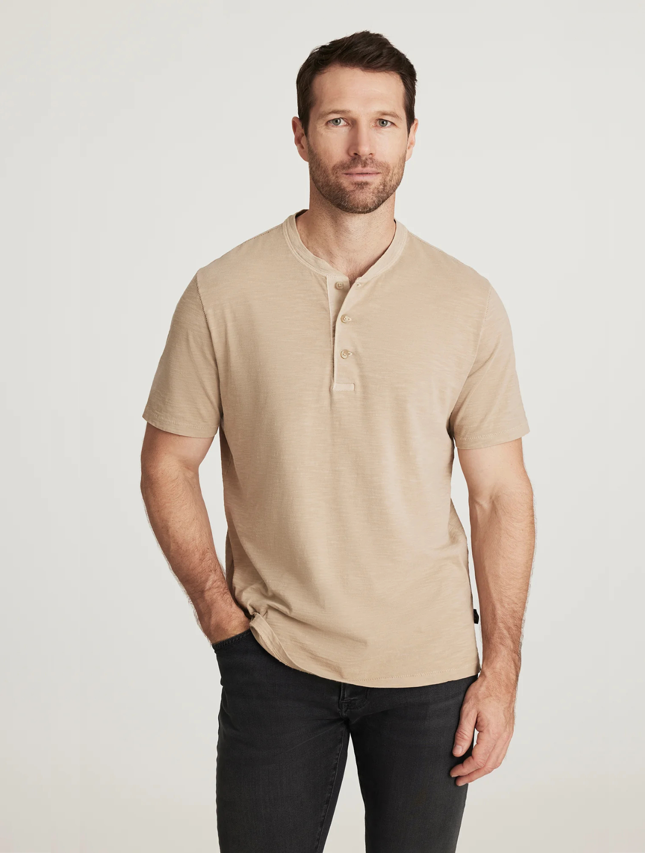 Slub Henley T-Shirt