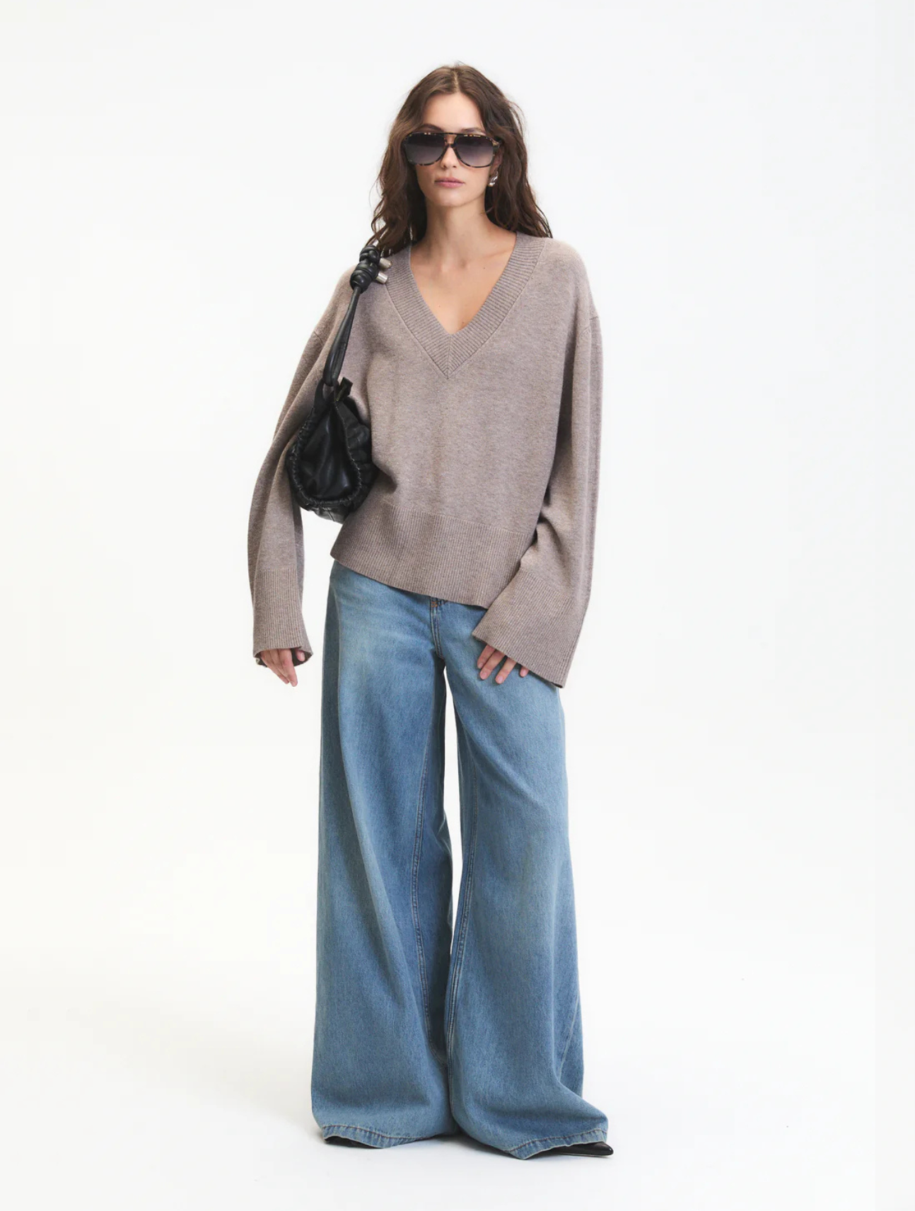 Asclepias V Neck Sweater
