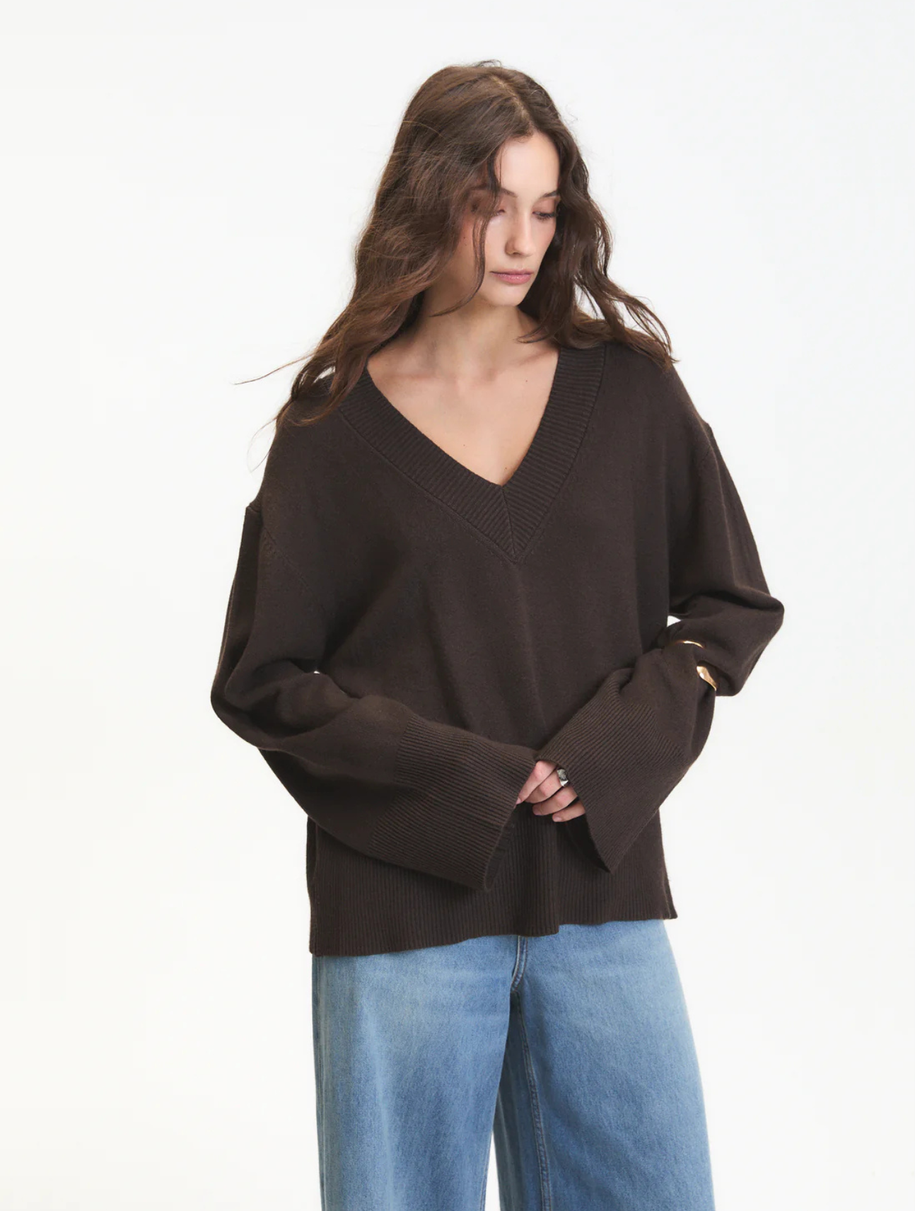 Asclepias V Neck Sweater