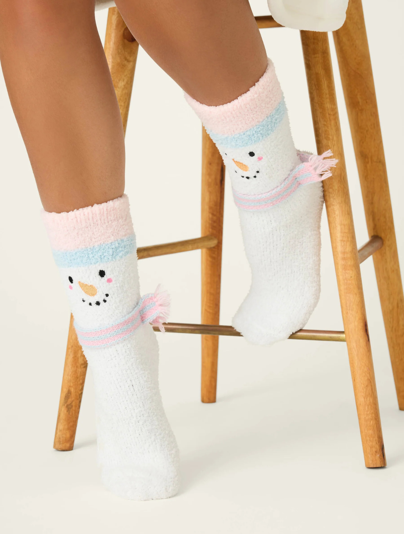 Snowman Cozy Socks