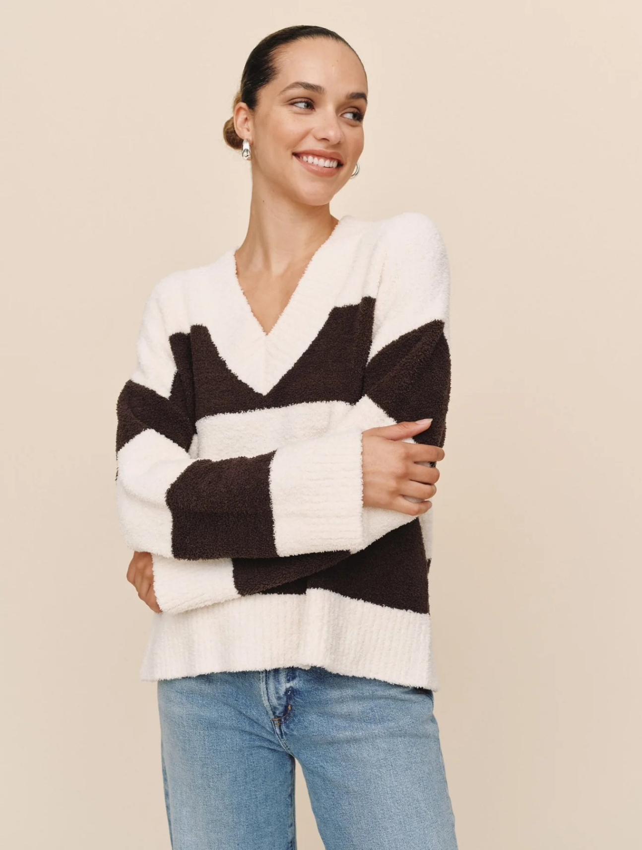 Oversized V-Neck Sweater