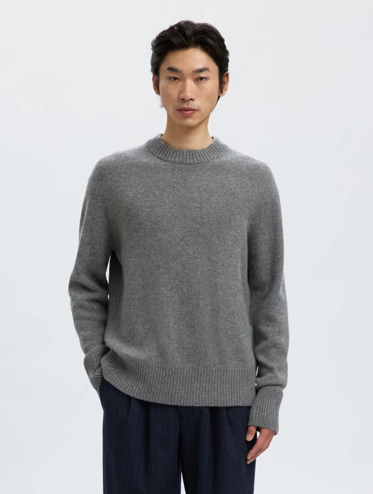 Calle Relaxed Cashmere Blend Crew