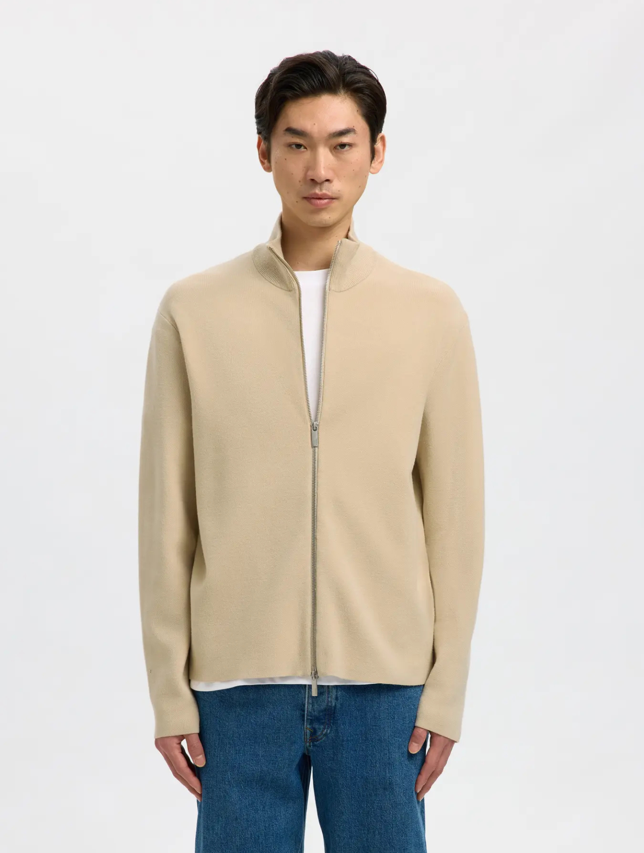 Teller Relaxed Zip Cardigan