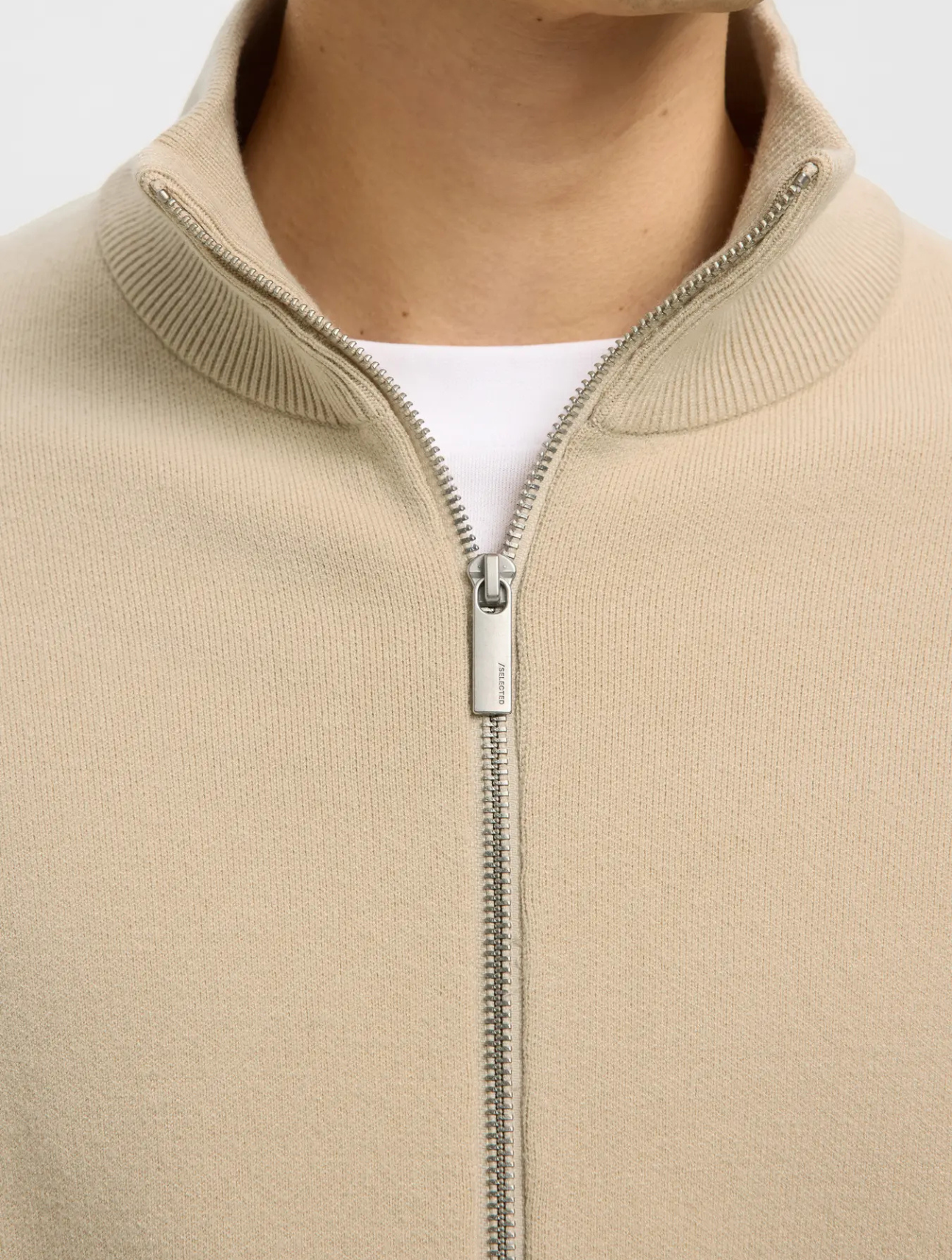 Teller Relaxed Zip Cardigan