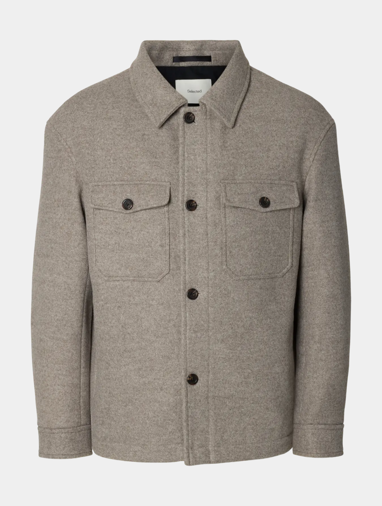 Mitch Wool Blend Shacket