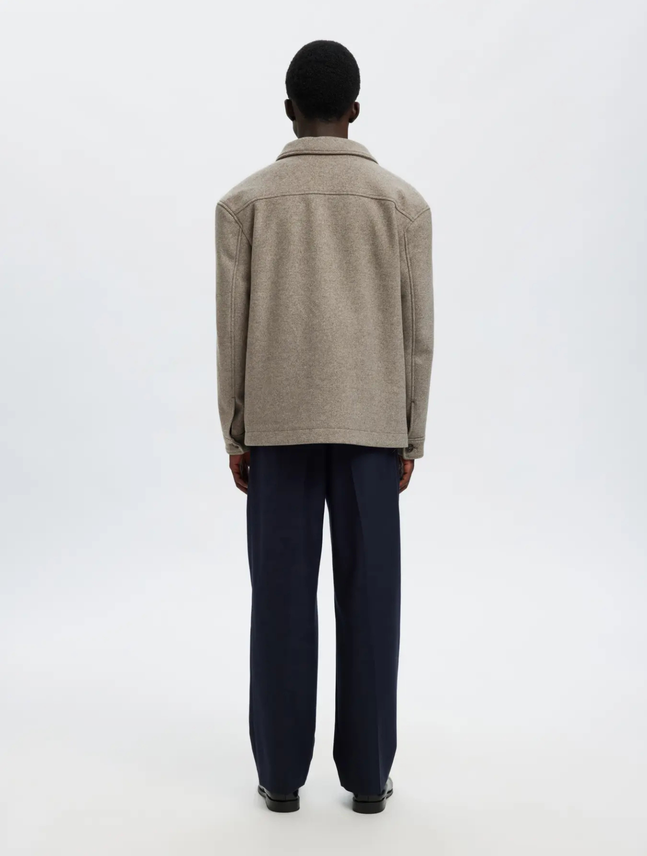 Mitch Wool Blend Shacket