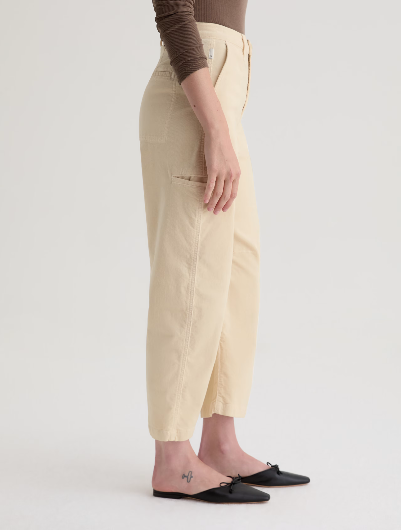 Hazel Corduroy Utility Barrel