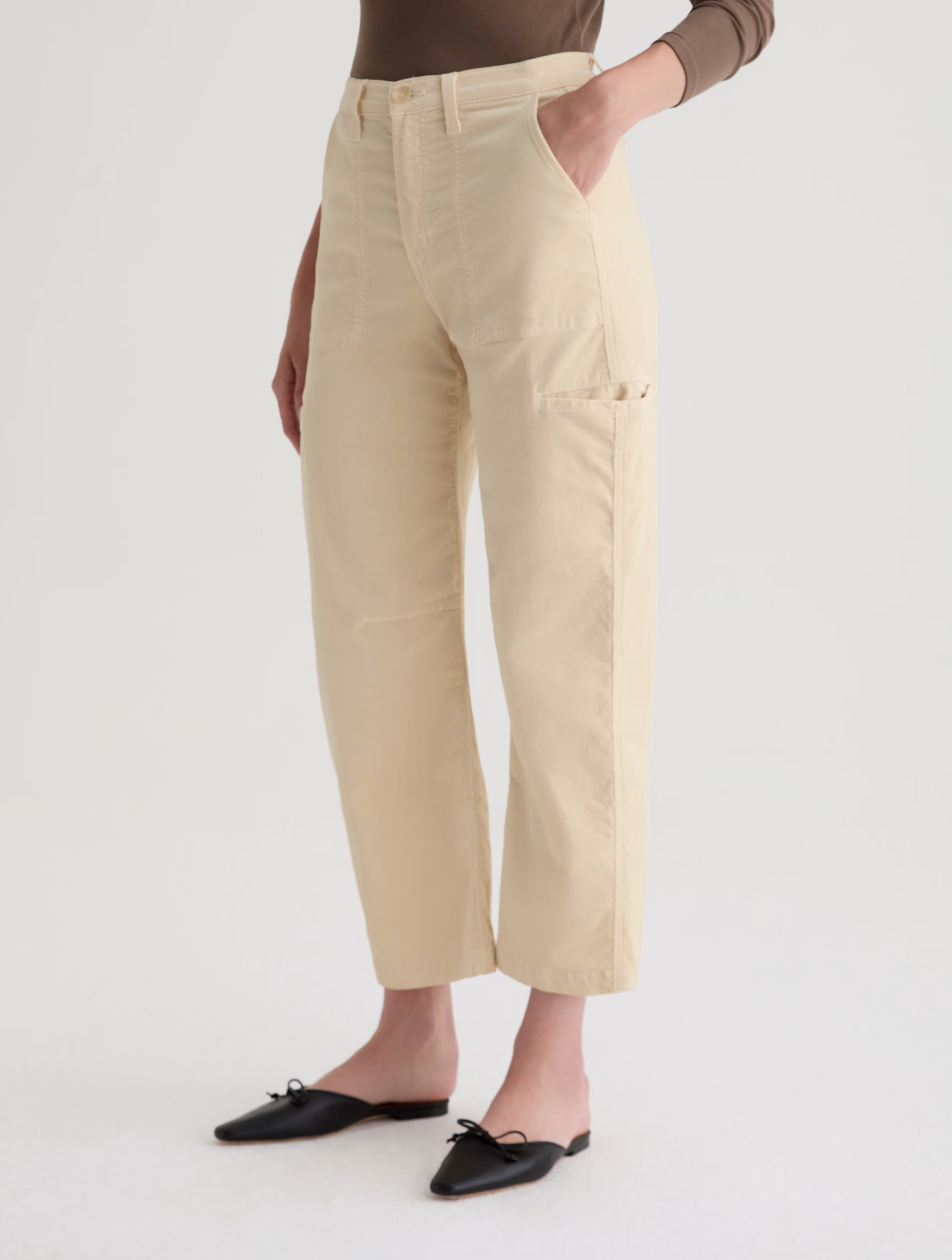 Hazel Corduroy Utility Barrel