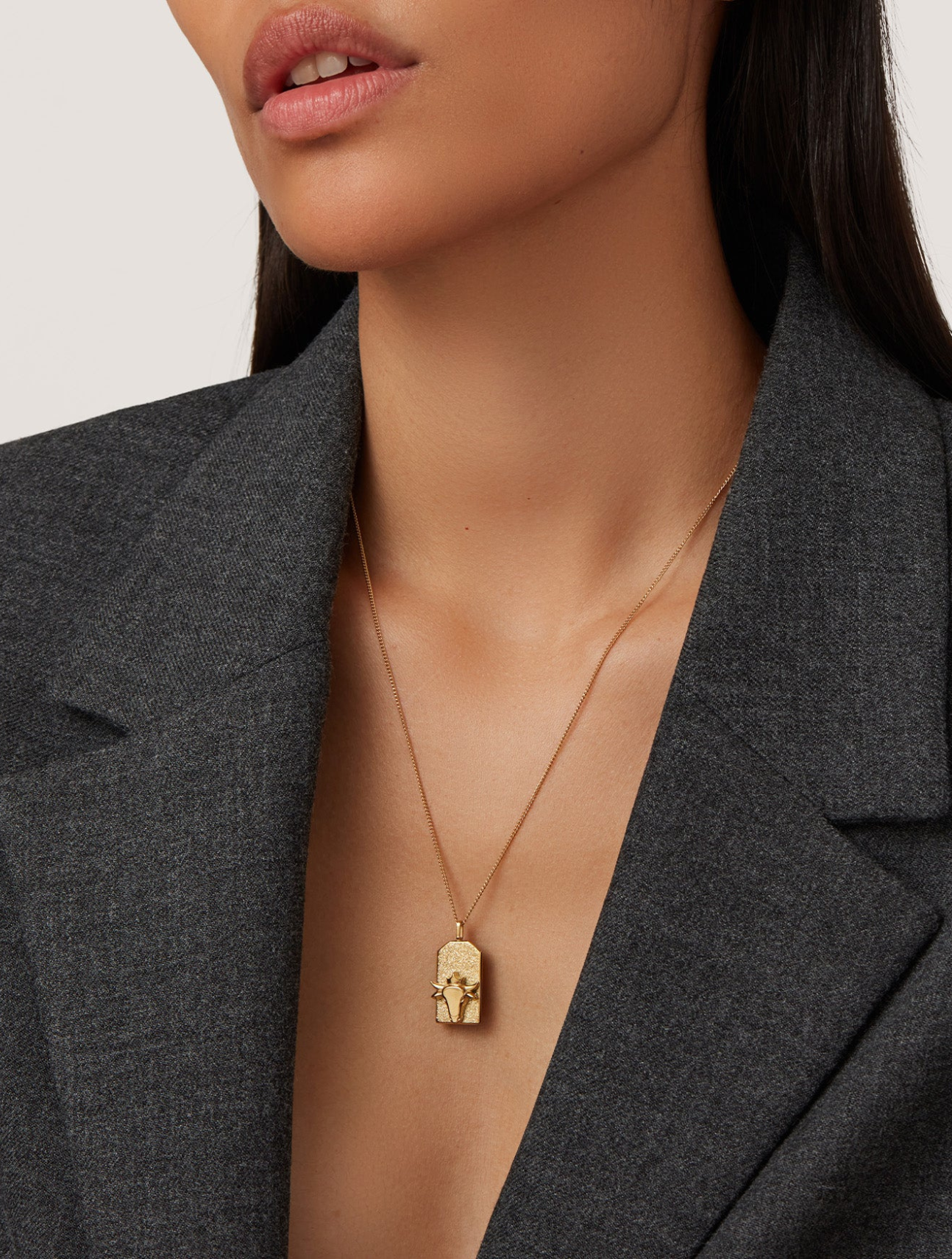 The Taurus Zodiac Pendant Necklace