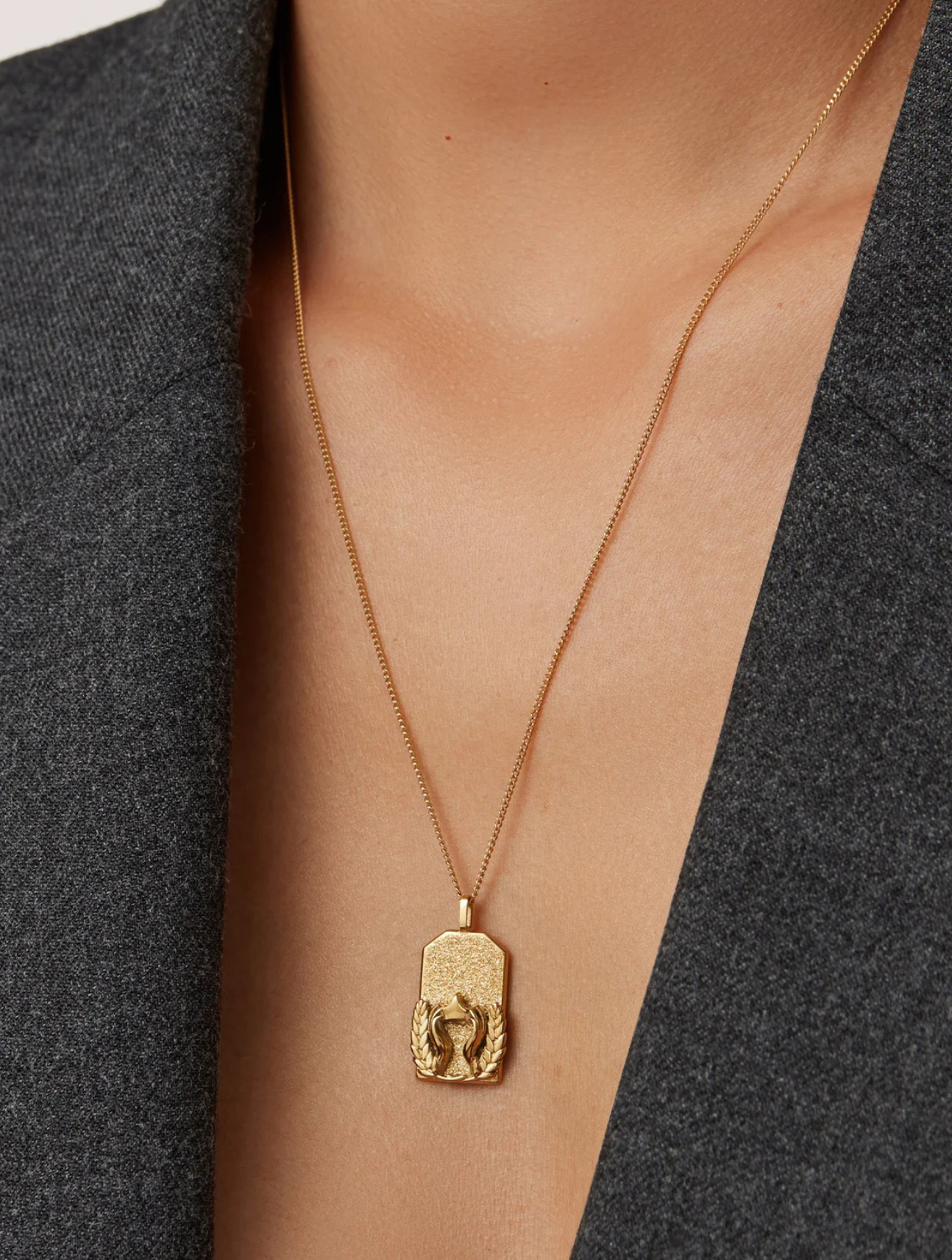 The Virgo Zodiac Pendant Necklace