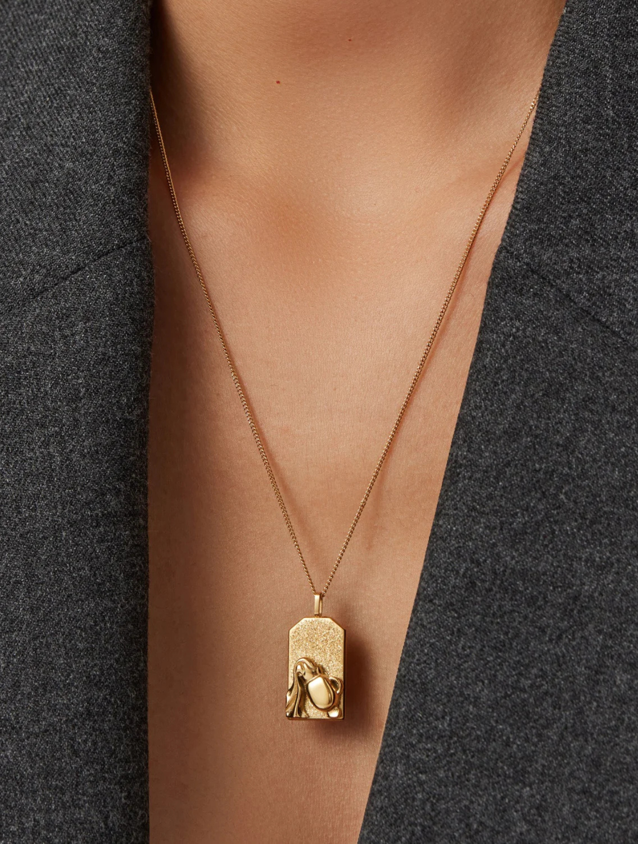 The Aquarius Zodiac Pendant Necklace