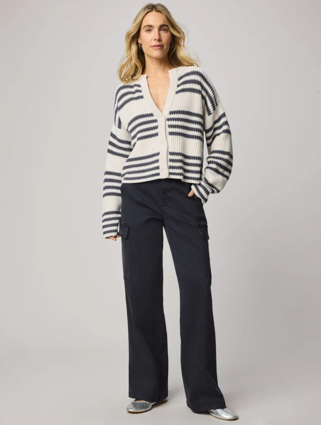 Alexandra Stripe Cardigan